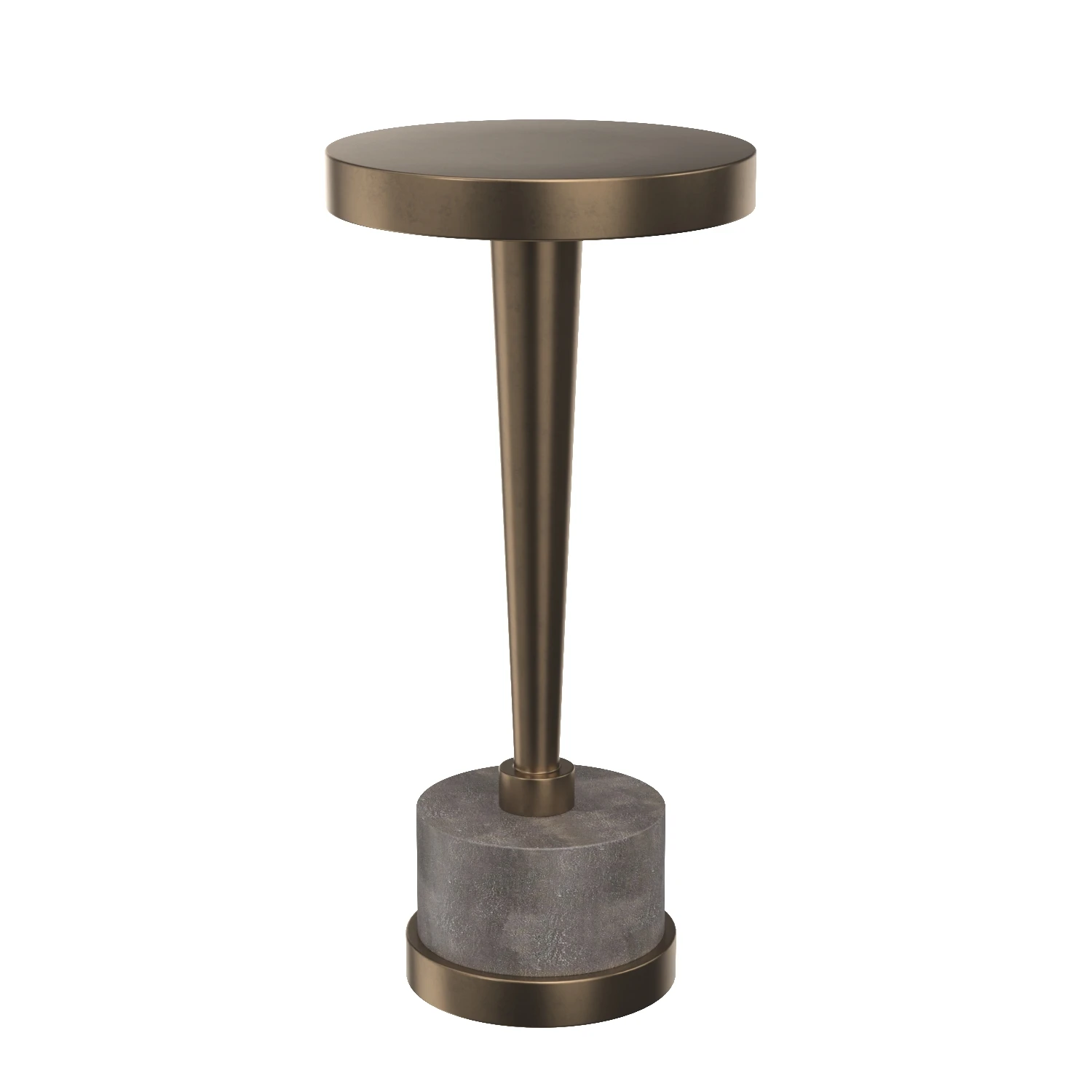 Uttermost Masika Bronze Accent Table 3D Model_01