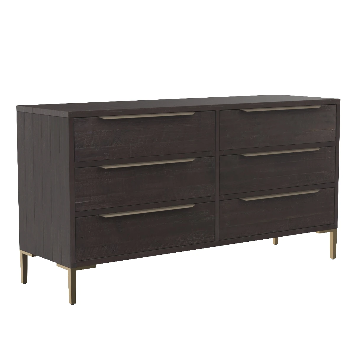 Wyeth 6 Drawer Dresser 3D Model_01