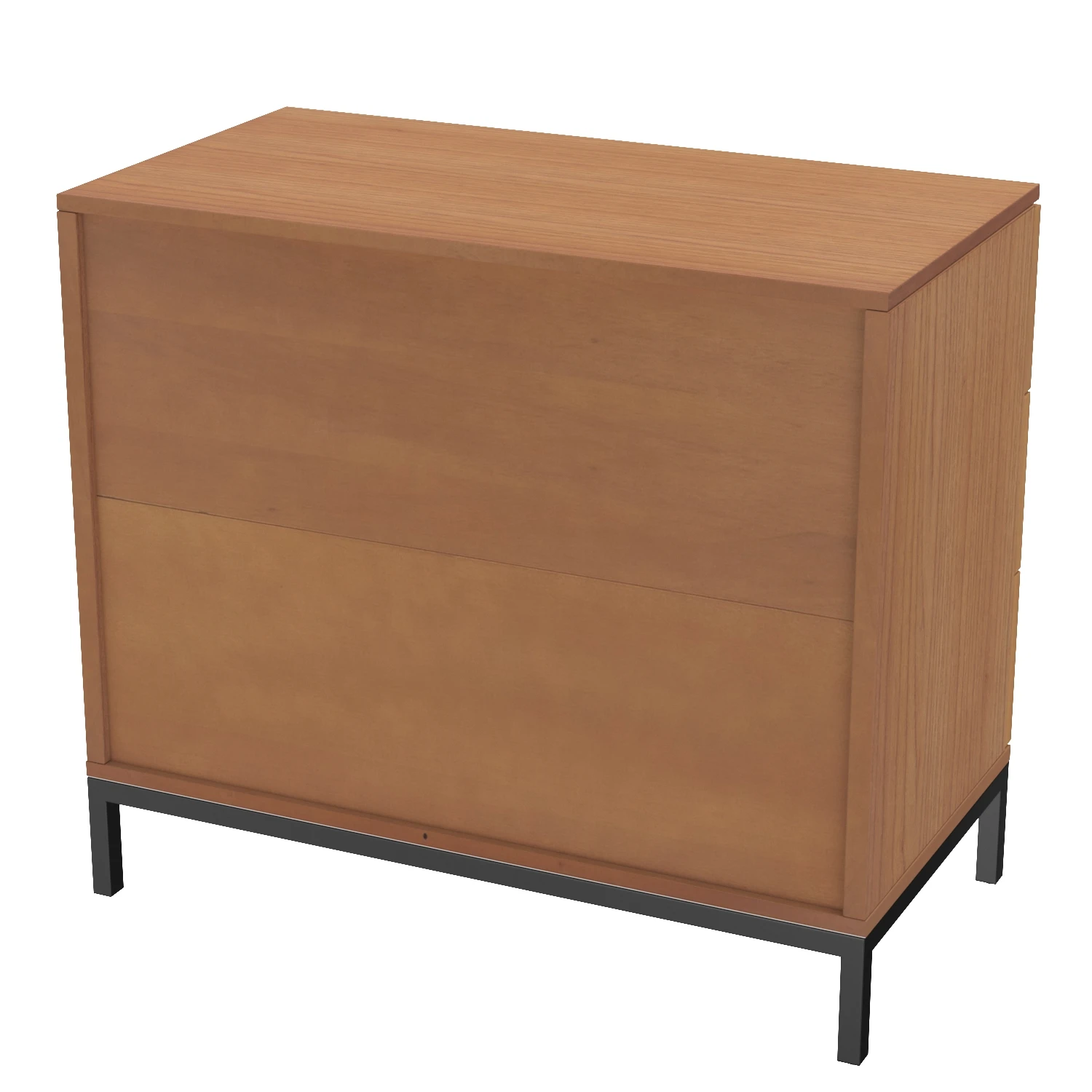 Zadie 3 Drawer Rattan Chest 3D Model_05