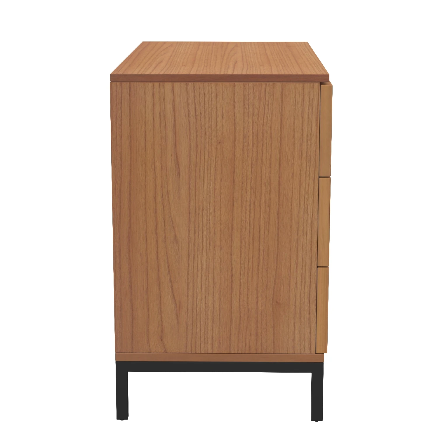 Zadie 3 Drawer Rattan Chest 3D Model_03