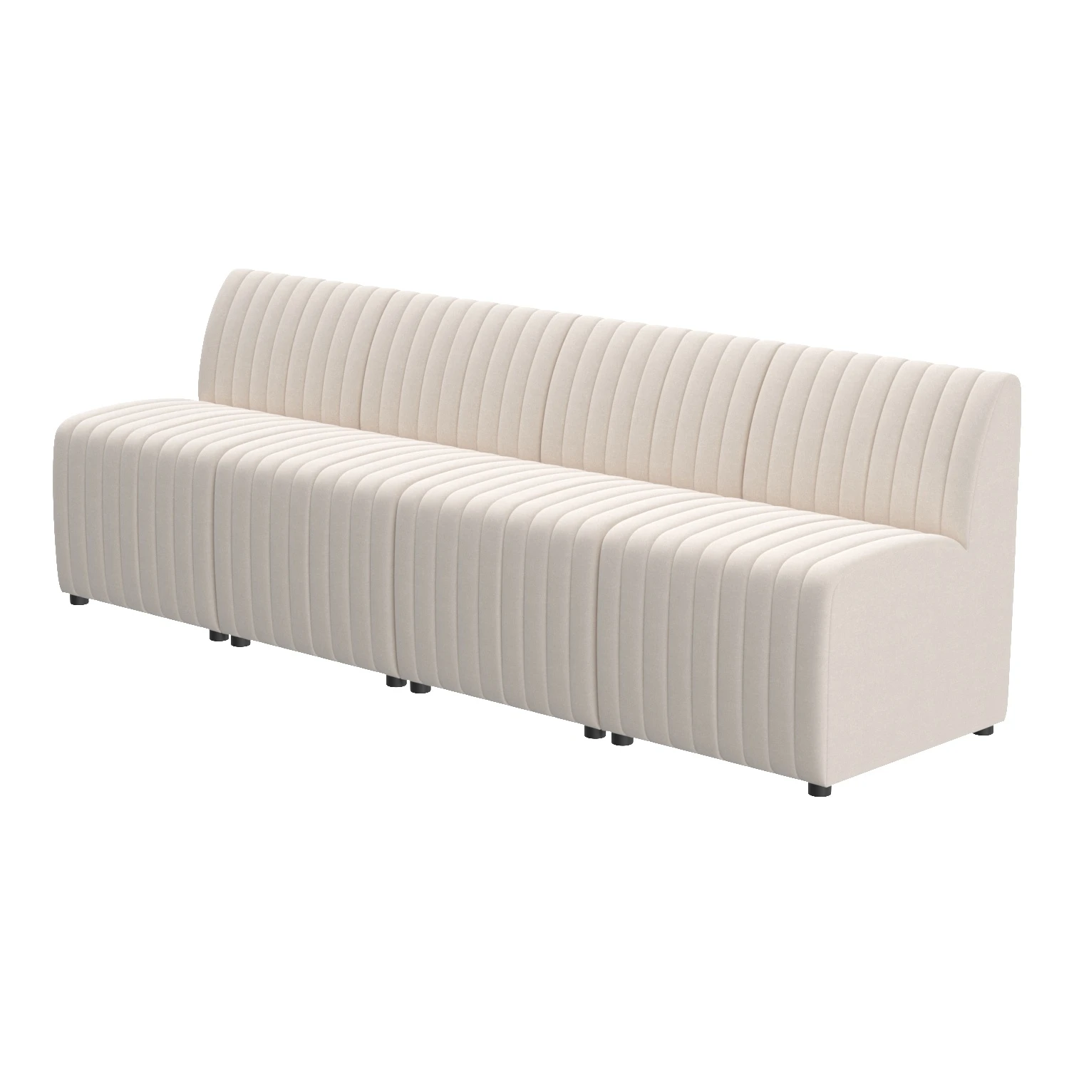 Four Hands Augustine Dining Bench 3D Model_01
