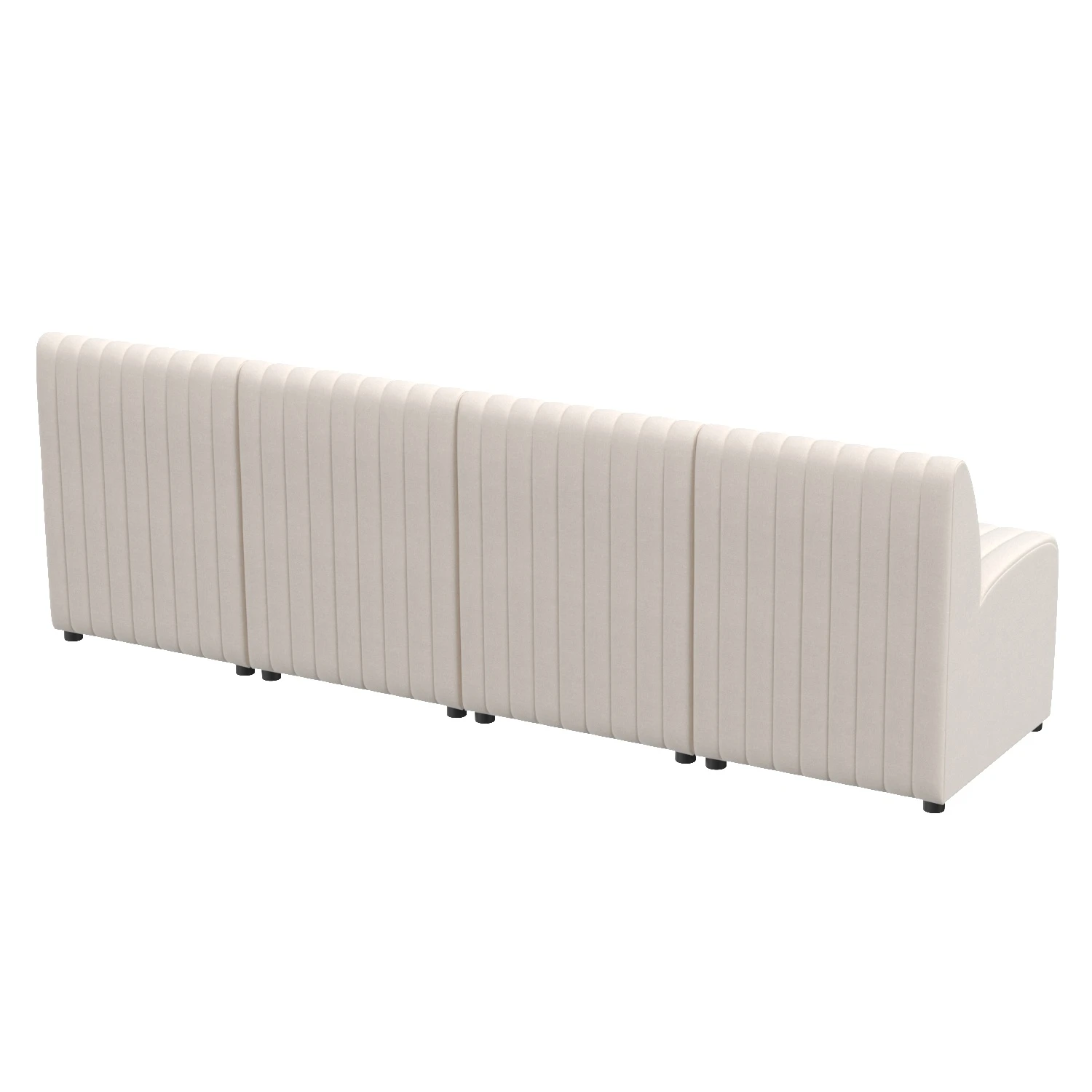 Four Hands Augustine Dining Bench 3D Model_06