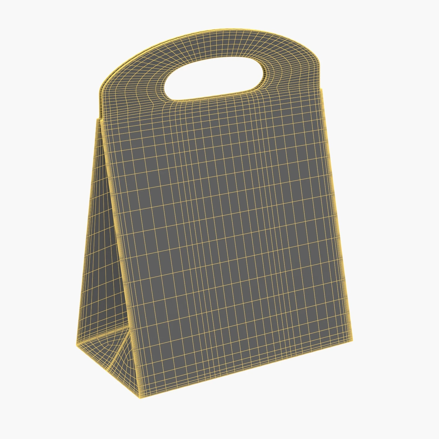 Hallmark Medium Self Sealing Gift Bags with Handles 3D Model_07
