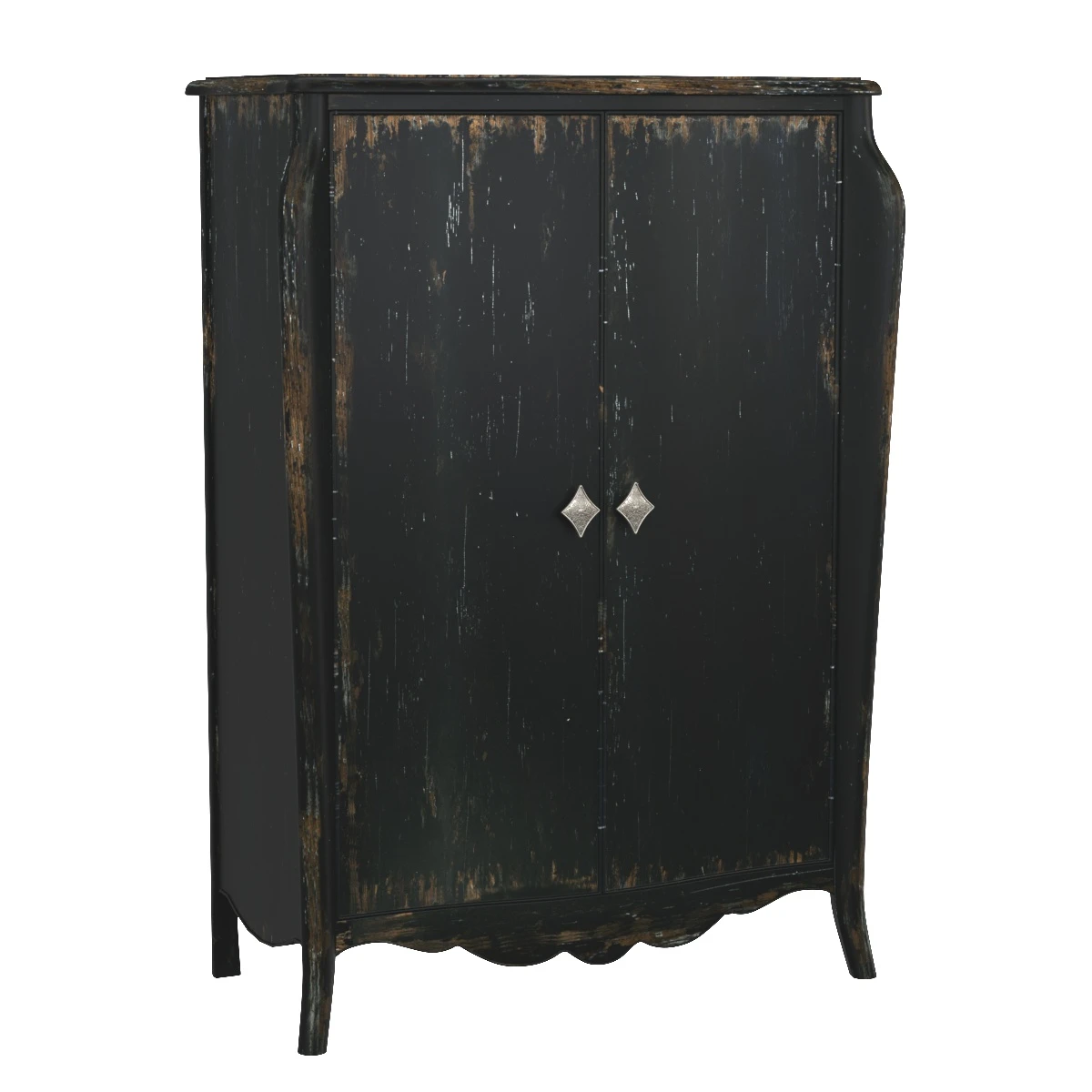 Hooker Furniture Bedroom Sanctuary Armoire En Noir 3D Model_01