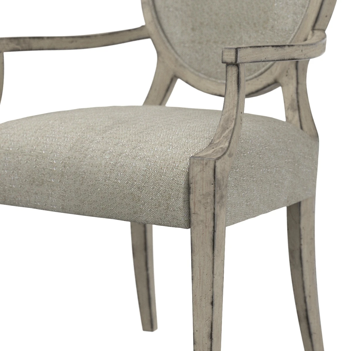 Hooker Furniture Sanctuary Romantique Oval Arm Chair 3D Model_05