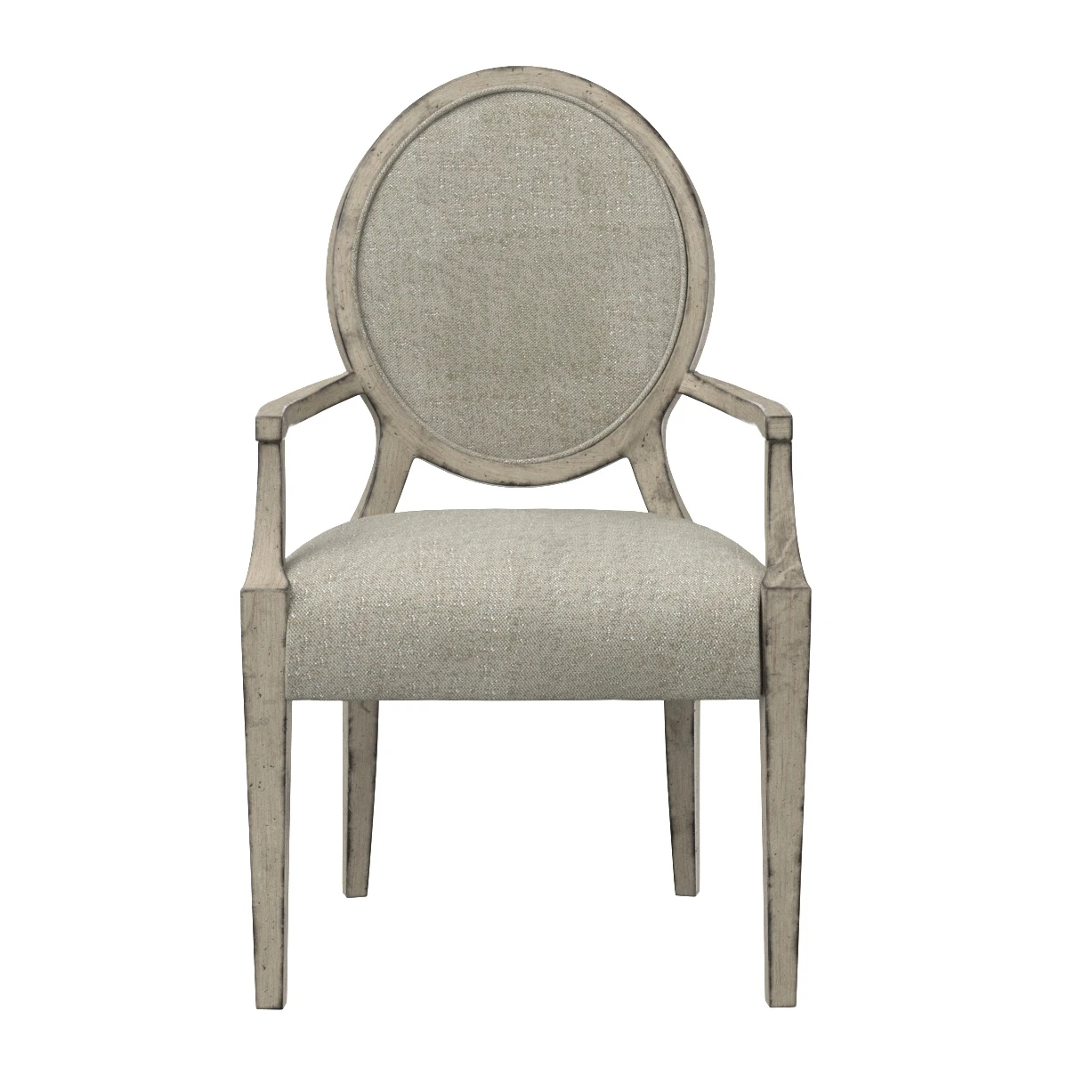 Hooker Furniture Sanctuary Romantique Oval Arm Chair 3D Model_06