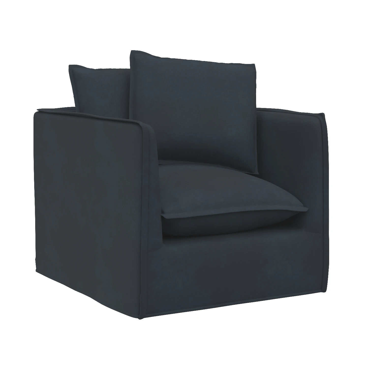 Joey Arm Chair 3D Model_01