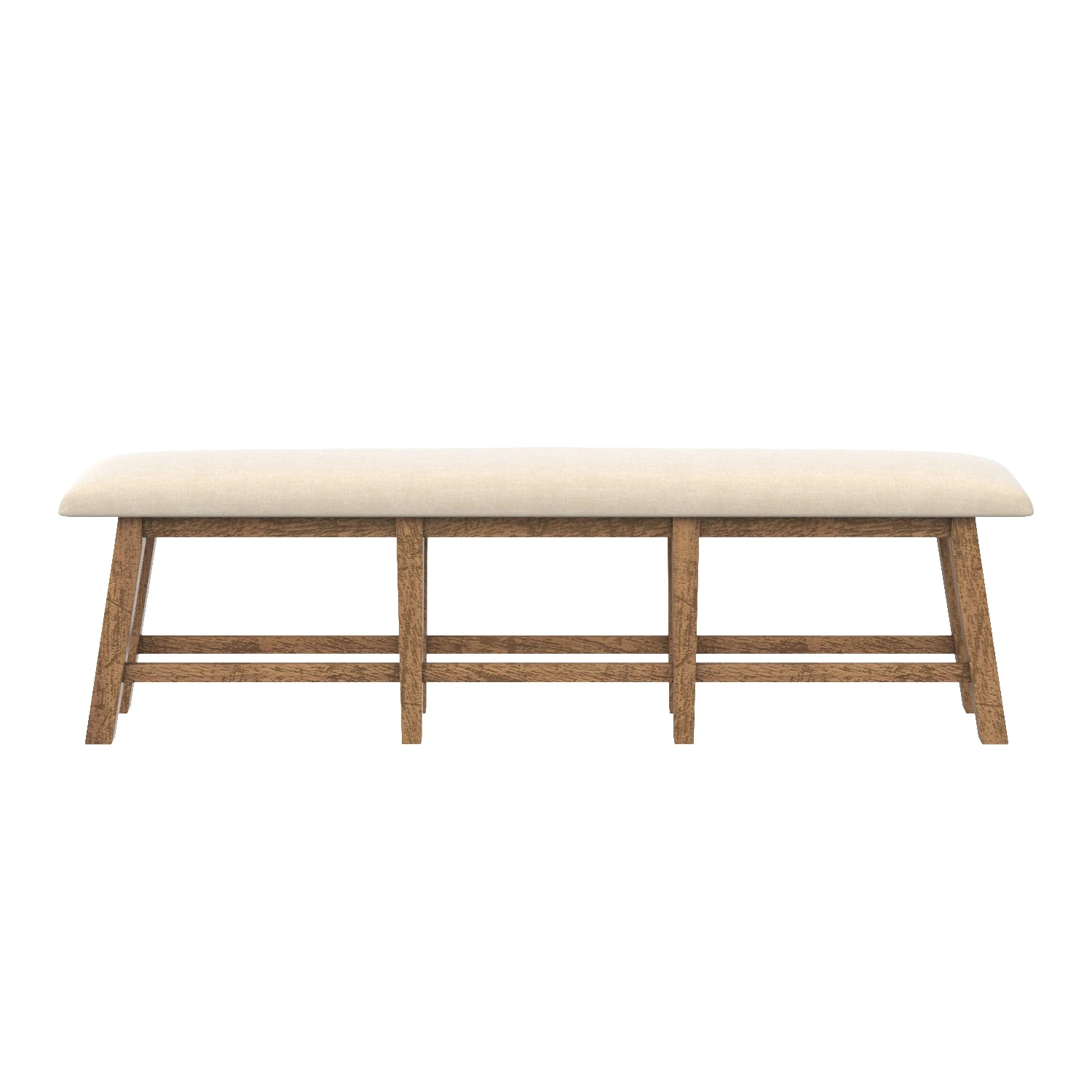 Jofran Furniture Telluride Naturally Distressed Counter Bench 3D Model_01