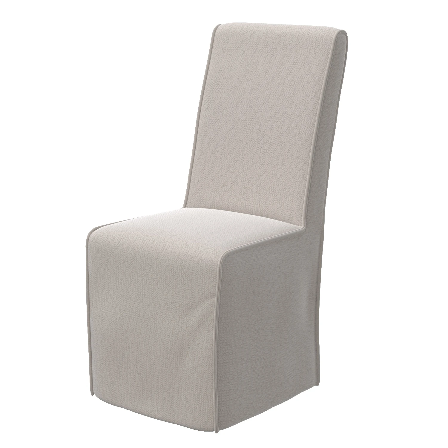 Jordan Seal Upholstered Dining Chair 3D Model_01