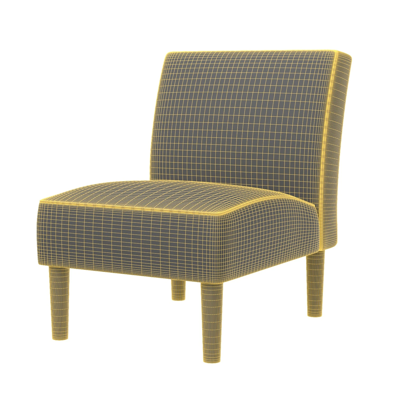 Kassi Accent Chair 3D Model_07
