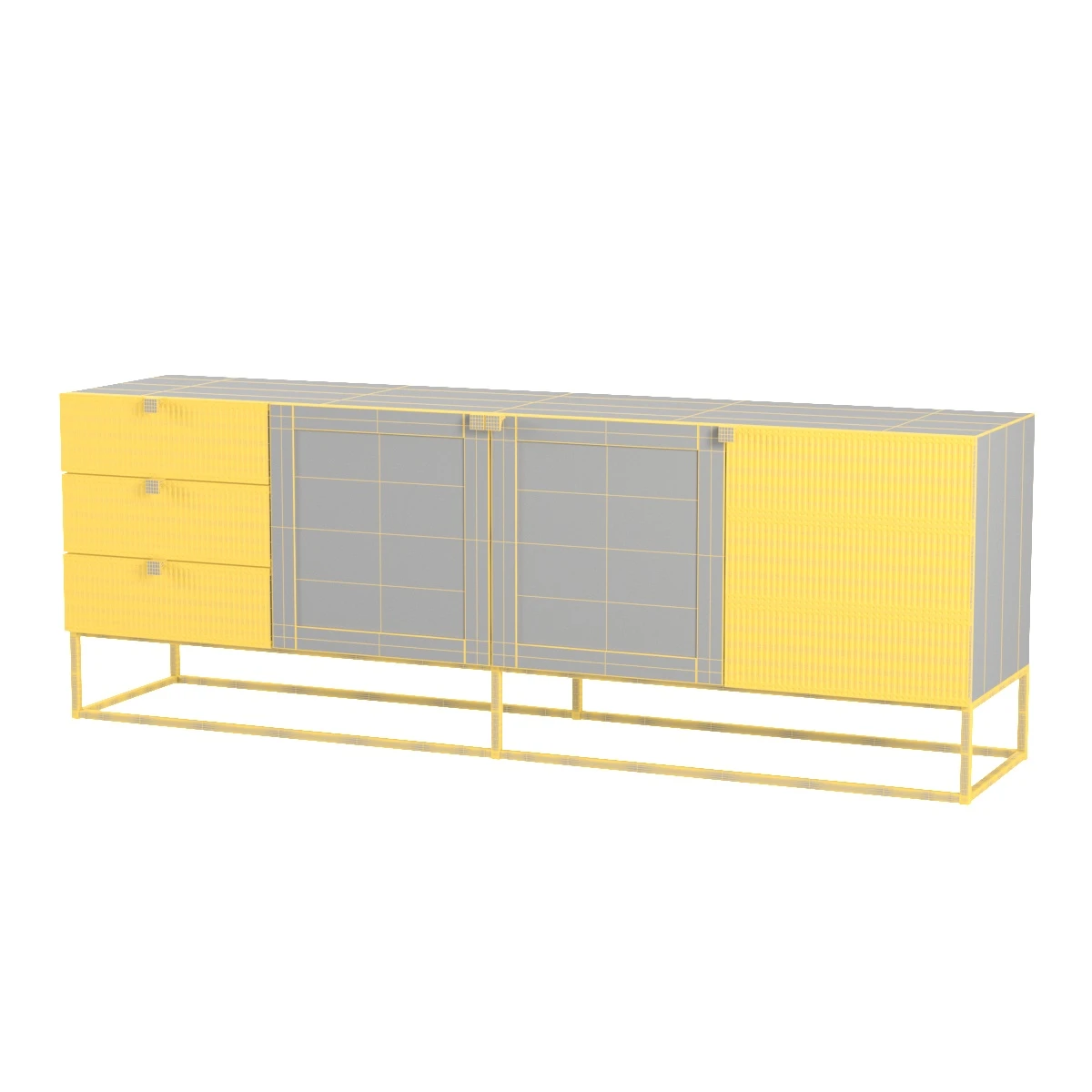 Kelby Media Console 109097 002 3D Model_07