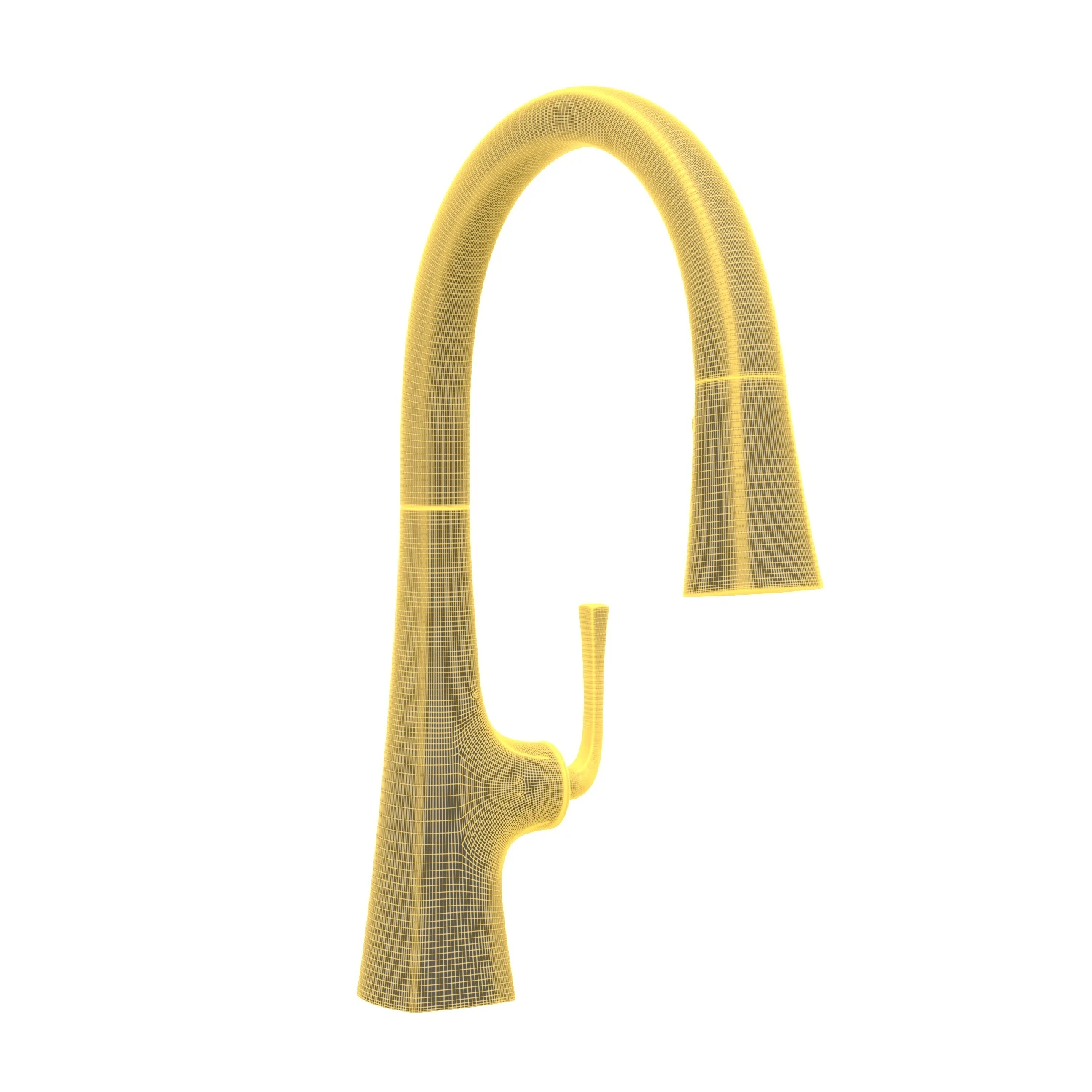 Kohler Graze Pull Down Kitchen Sink Faucet 3D Model_07