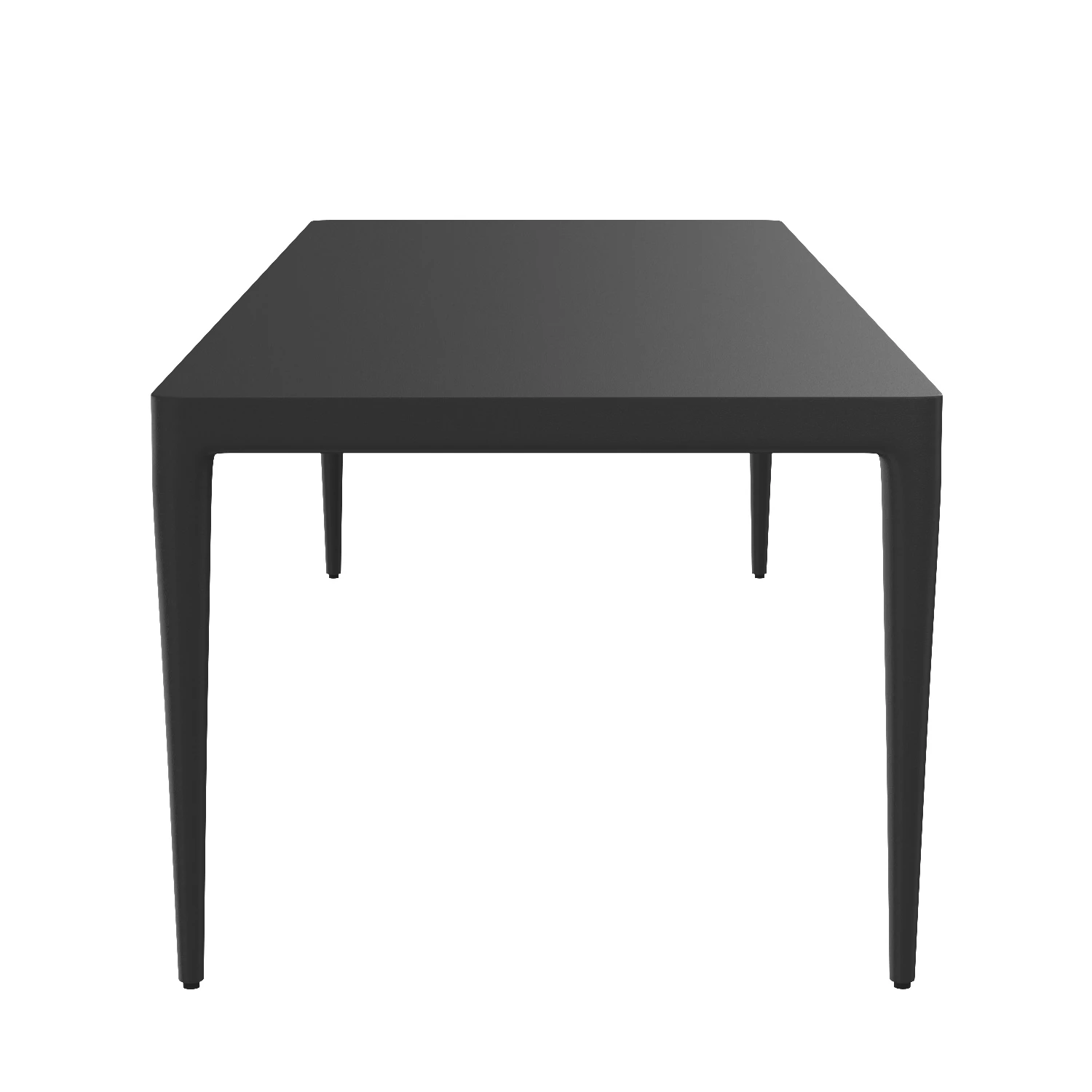 Laurel Aluminum Rectangular Dining Table 3D Model_03