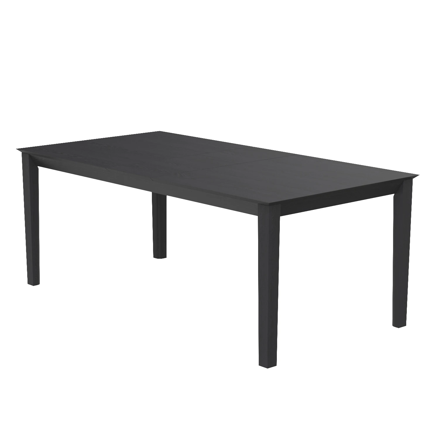 Louise Rectangular Dining Table 3D Model_01