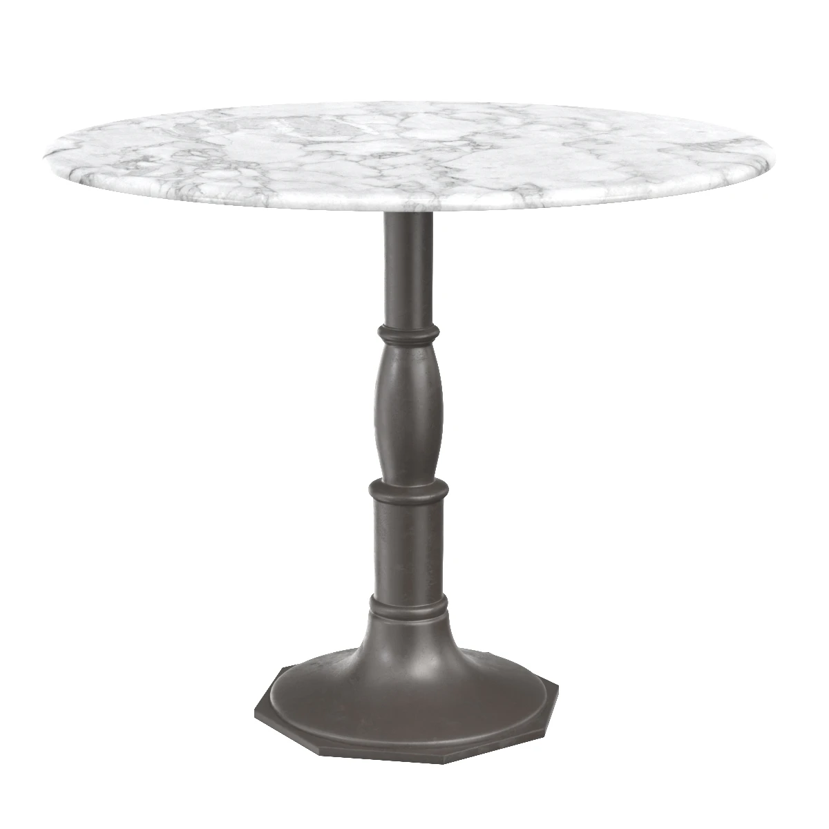 Lucy Round Dining Table 3D Model_01