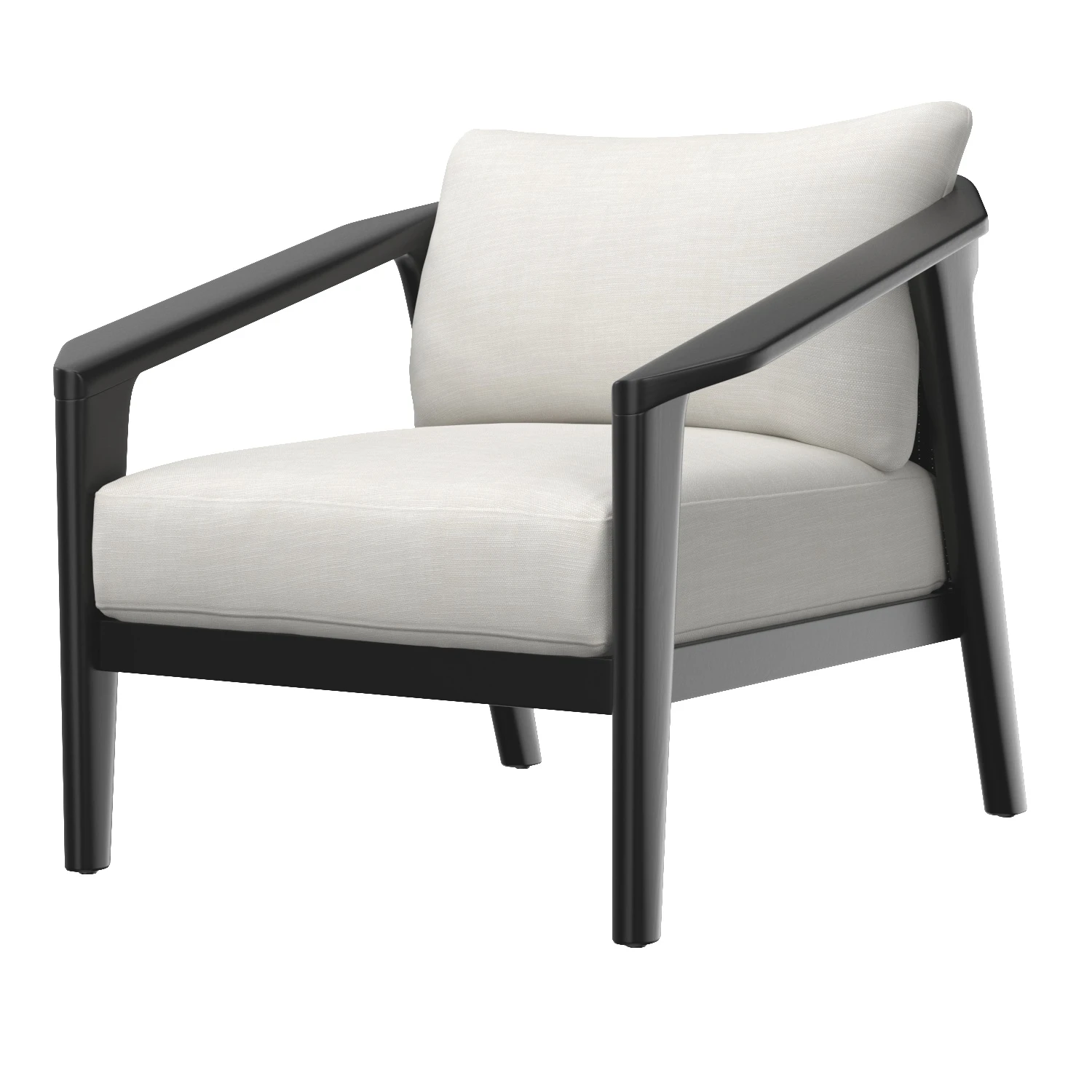 Malta Aluminum Lounge Chair 3D Model_01