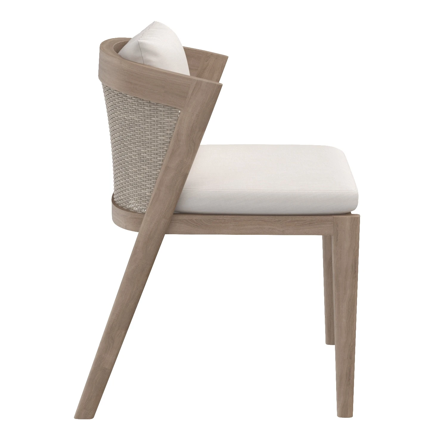 Malta Teak Dining Side Chair 3D Model_03