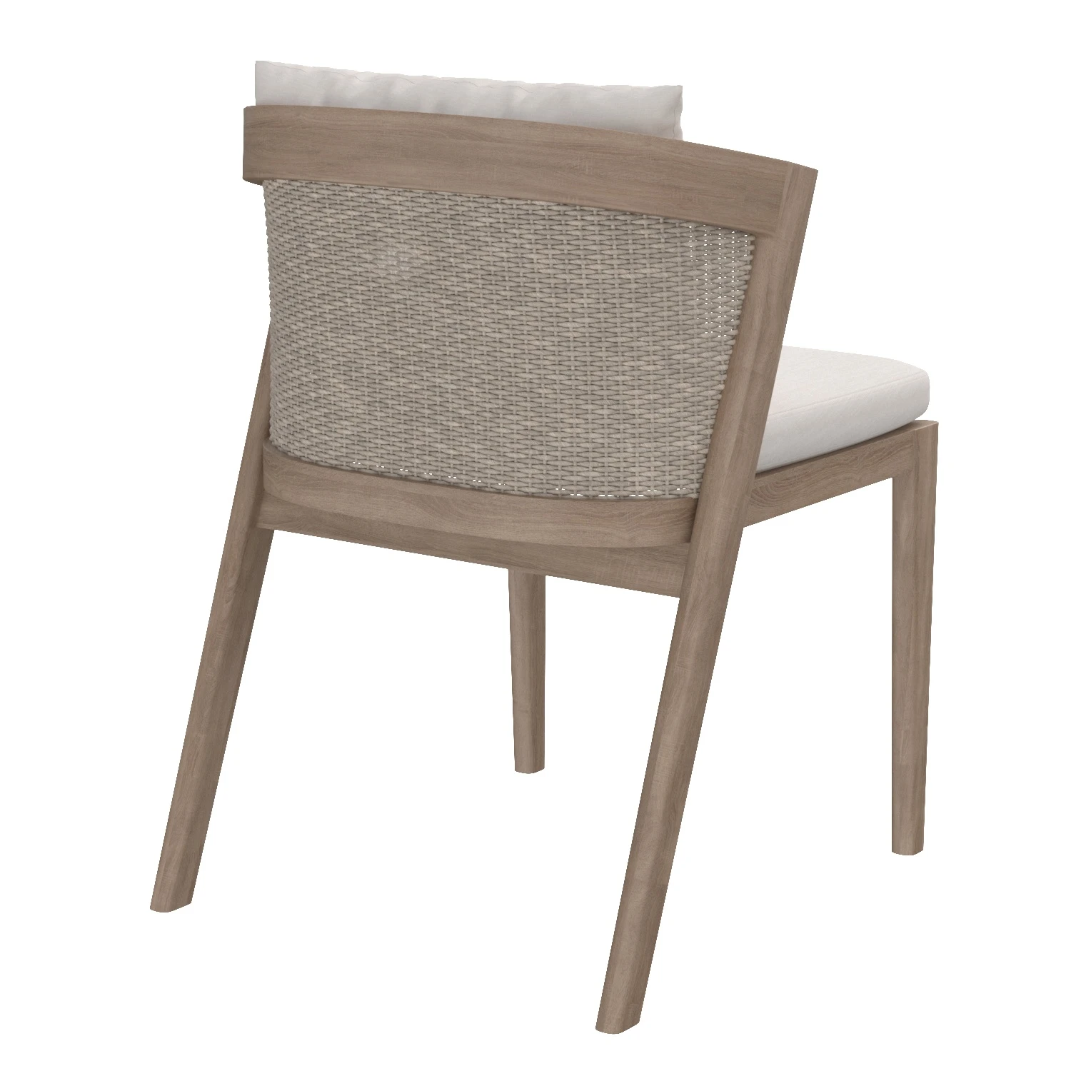 Malta Teak Dining Side Chair 3D Model_06