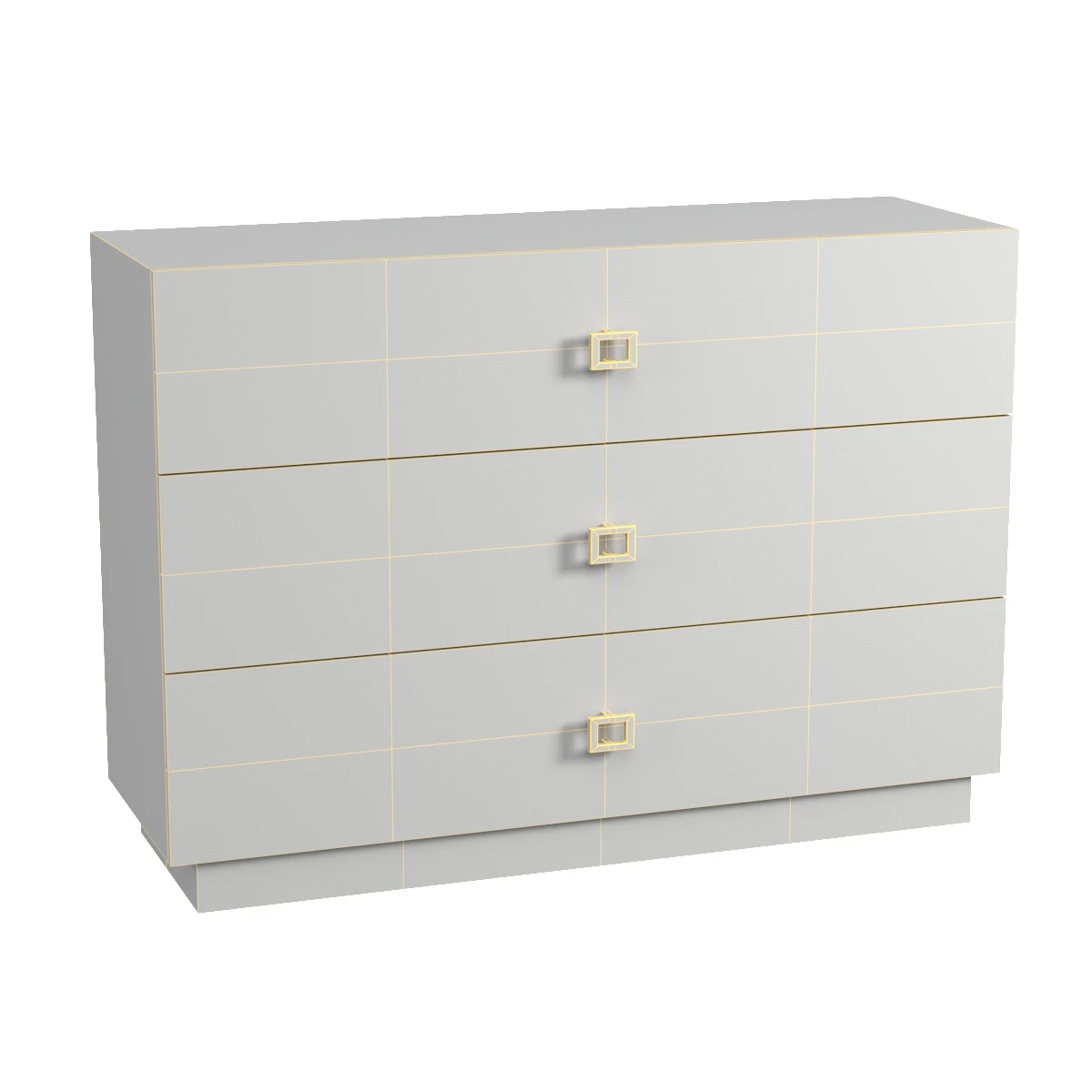 Maverick Drawer Chest 3D Model_07