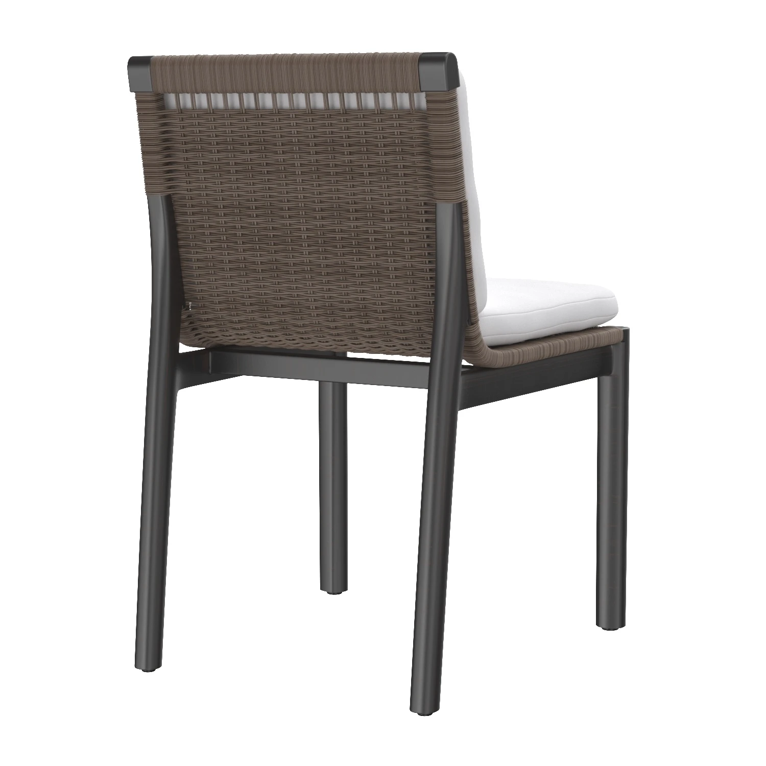 Mesa Aluminum Dining Side Chair 3D Model_06
