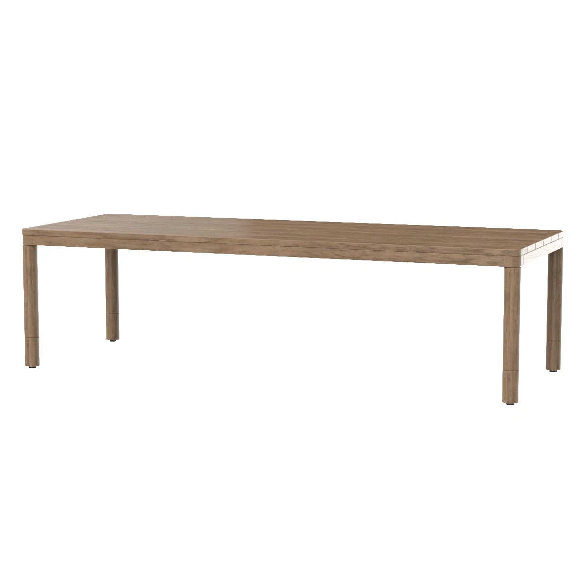 Miramar Teak Rectangular Dining Table 3D Model_01