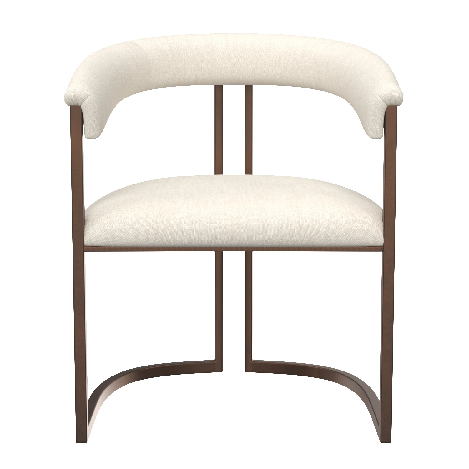 Modern Quinn Arm Chair 3D Model_01