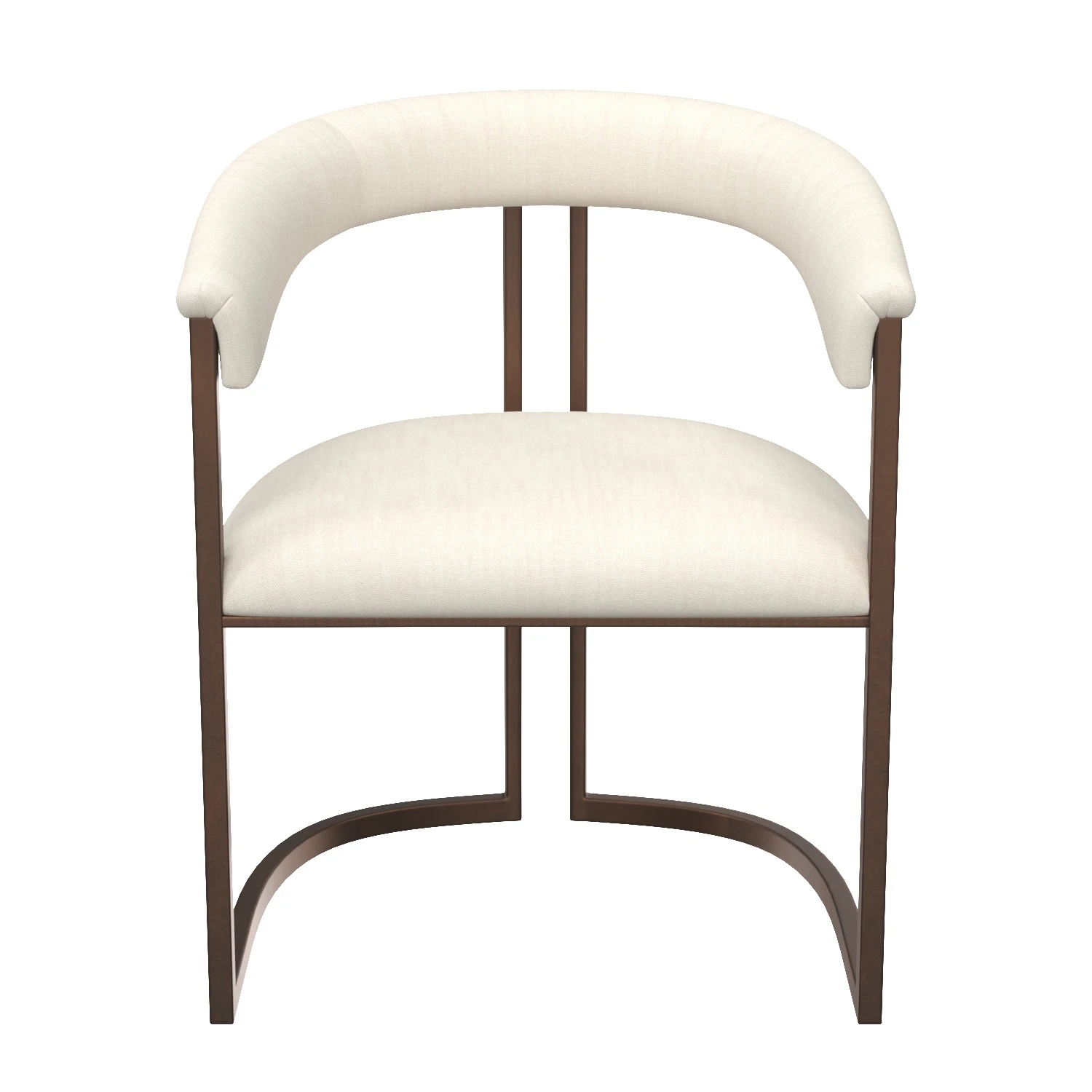 Modern Quinn Arm Chair 3D Model_04