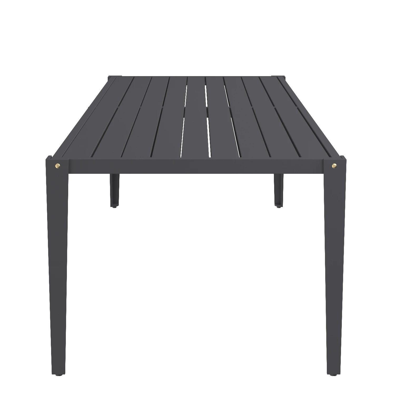 Mustique Aluminum Rectangular Dining Table 3D Model_03