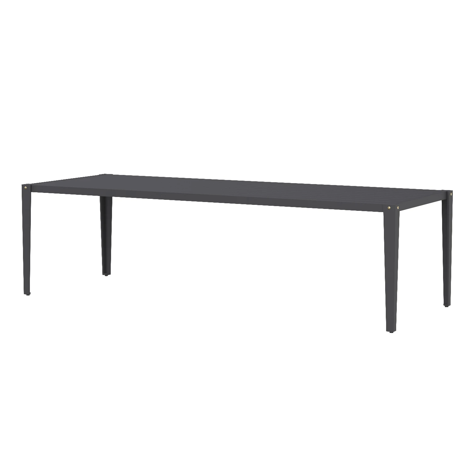 Mustique Aluminum Rectangular Dining Table 3D Model_01