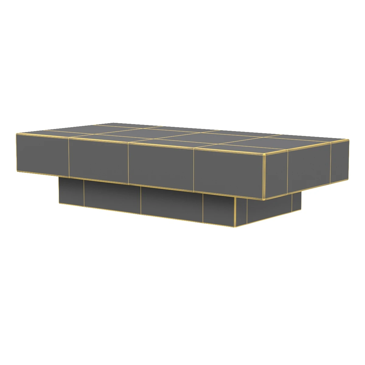 Powell Coffee Table 3D Model_07