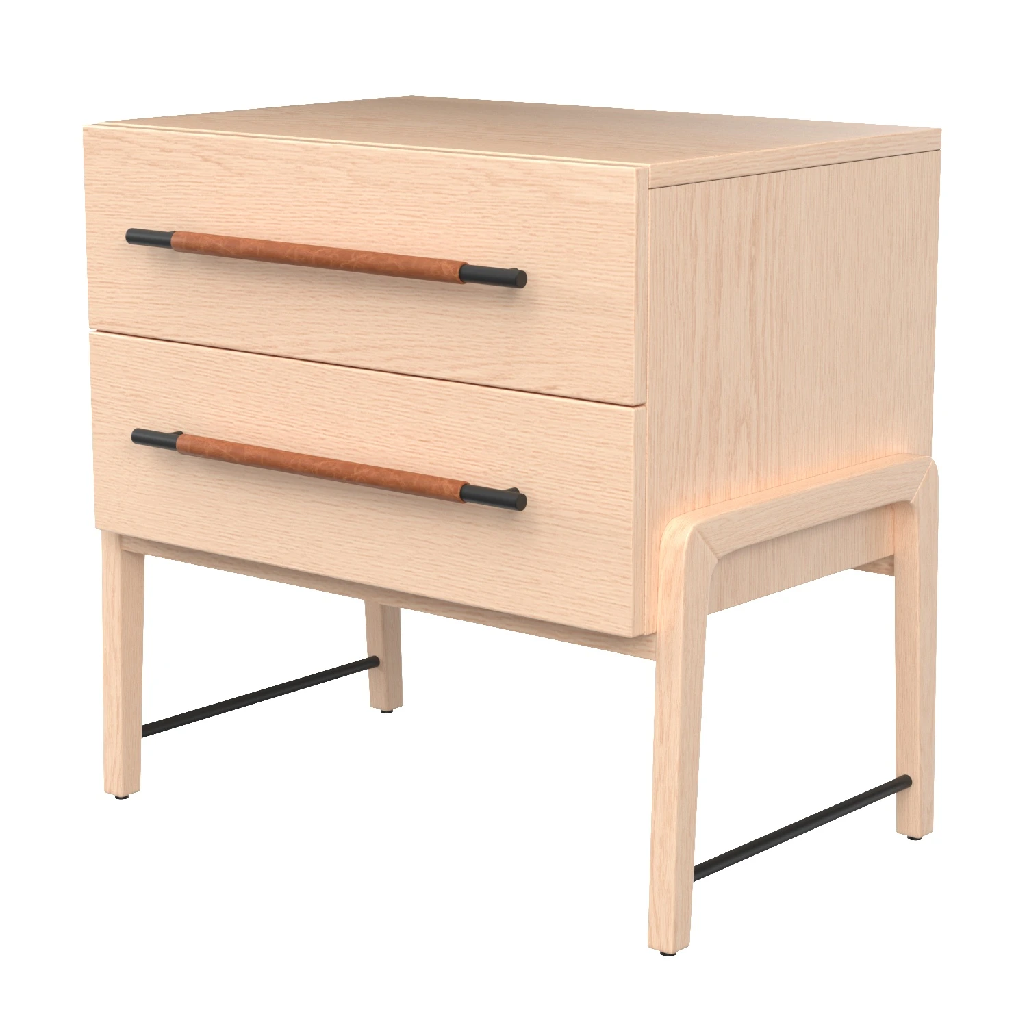 Rosedale Nightstand 3D Model_01