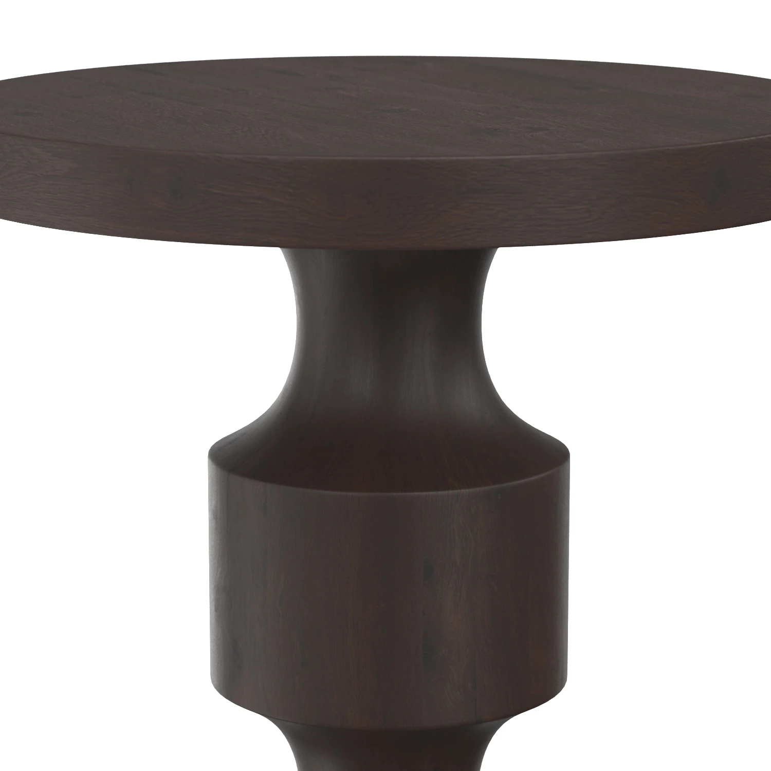 Ruby Rustic Lodge Round Drink Table 3D Model_05