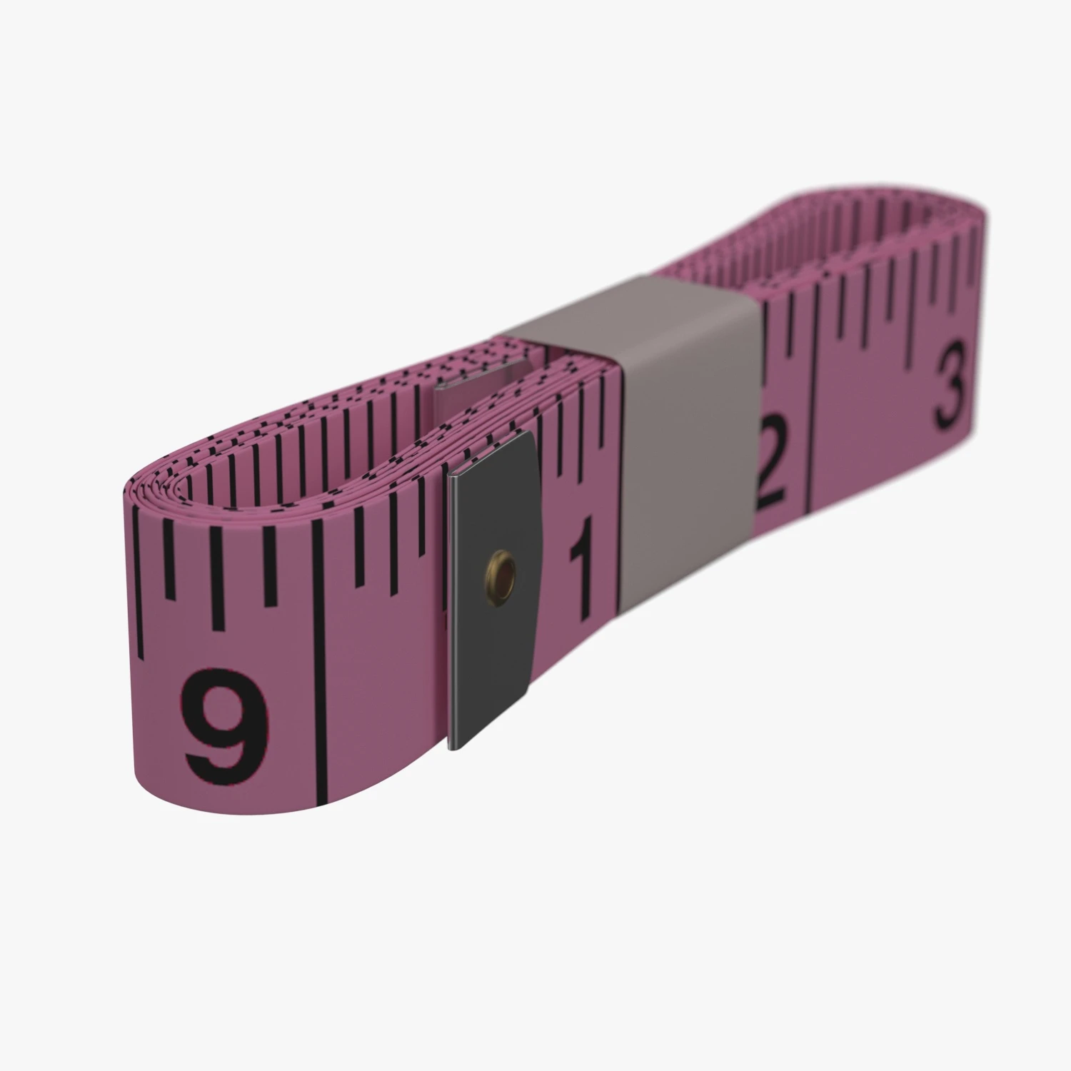 SINGER 00218 Tape Measure 60 Inch 3D Model_05