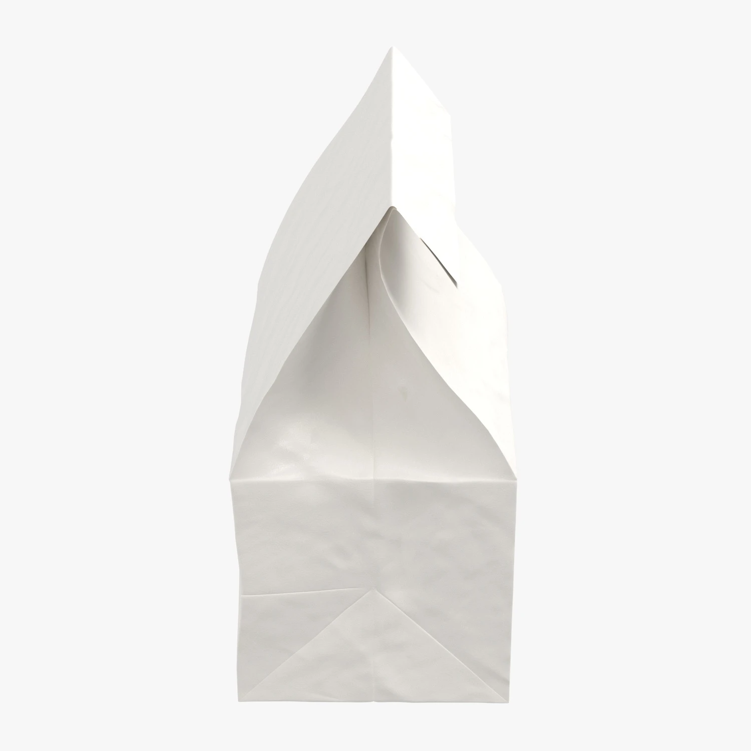 Concession Essentials - 4lb White Paper Bags 3D Model_03