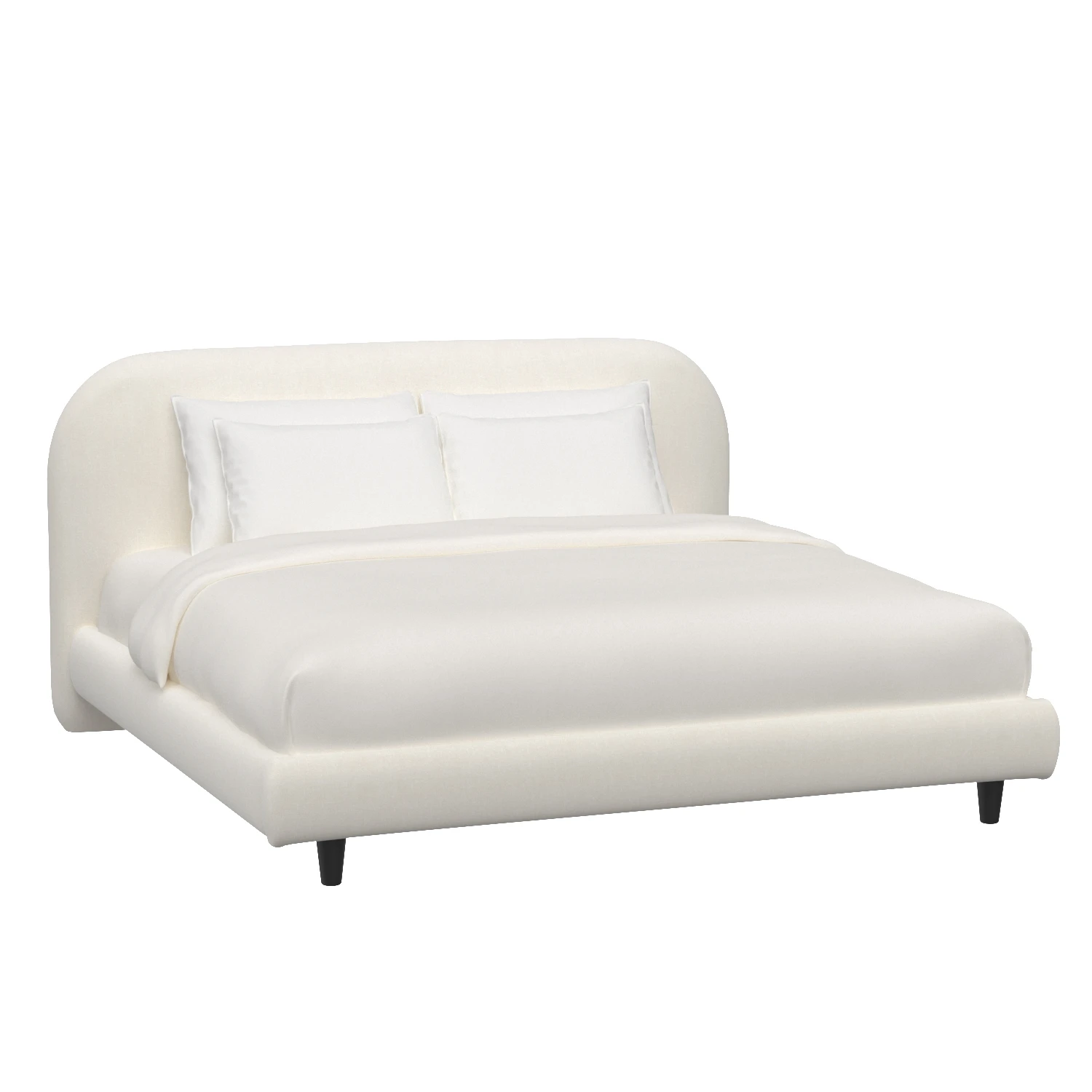 Dovetail Marlene Bed 3D Model_01