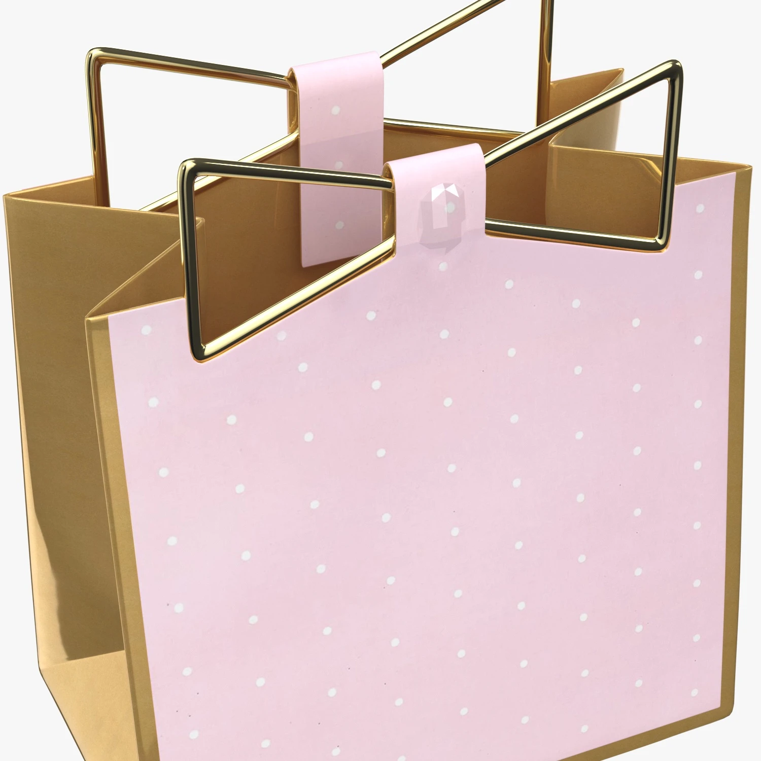 Hallmark Signature 7 Medium Gift Bag 3D Model_05