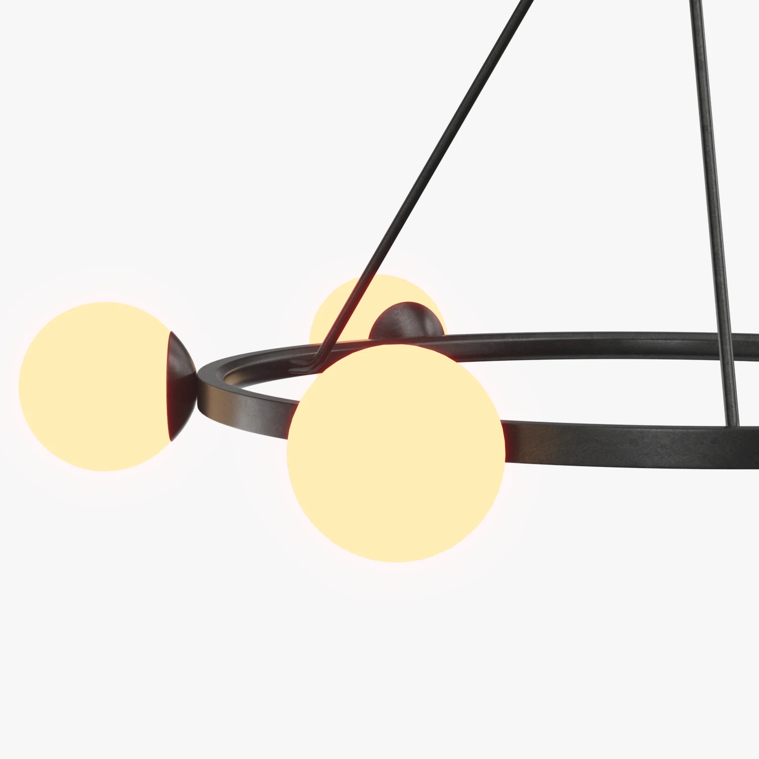 Hayes Round Light Chandelier 3D Model_05