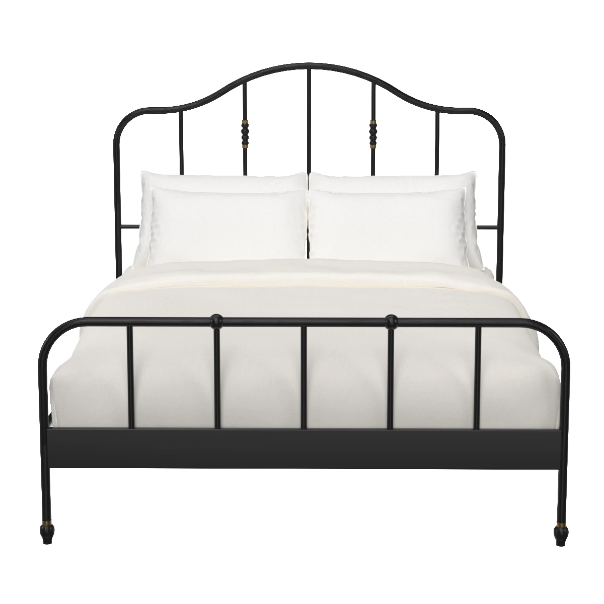 Ikea SAGSTUA Queen Bed Frame 3D Model_06