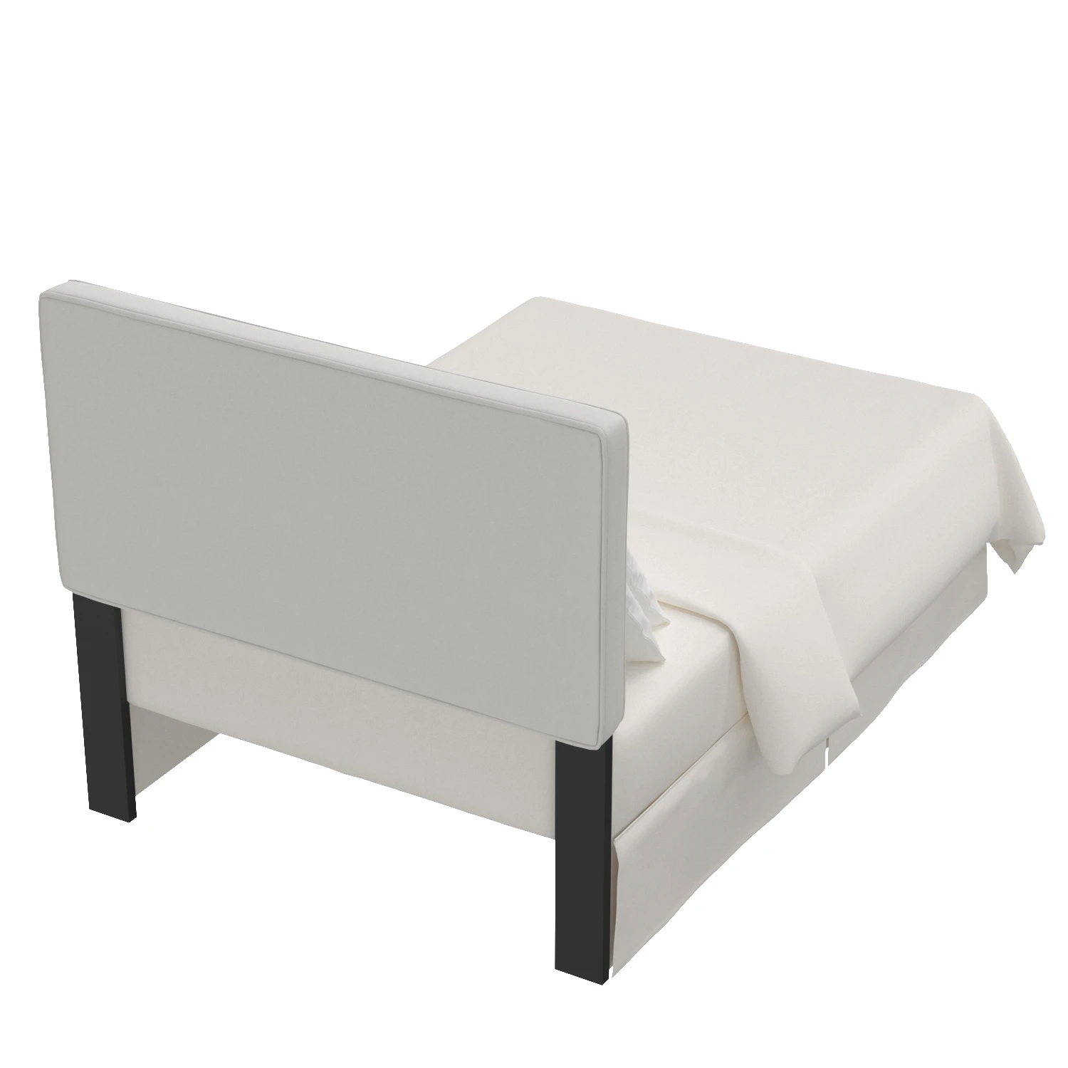 Linen Loran Upholstered Headboard 3D Model_06