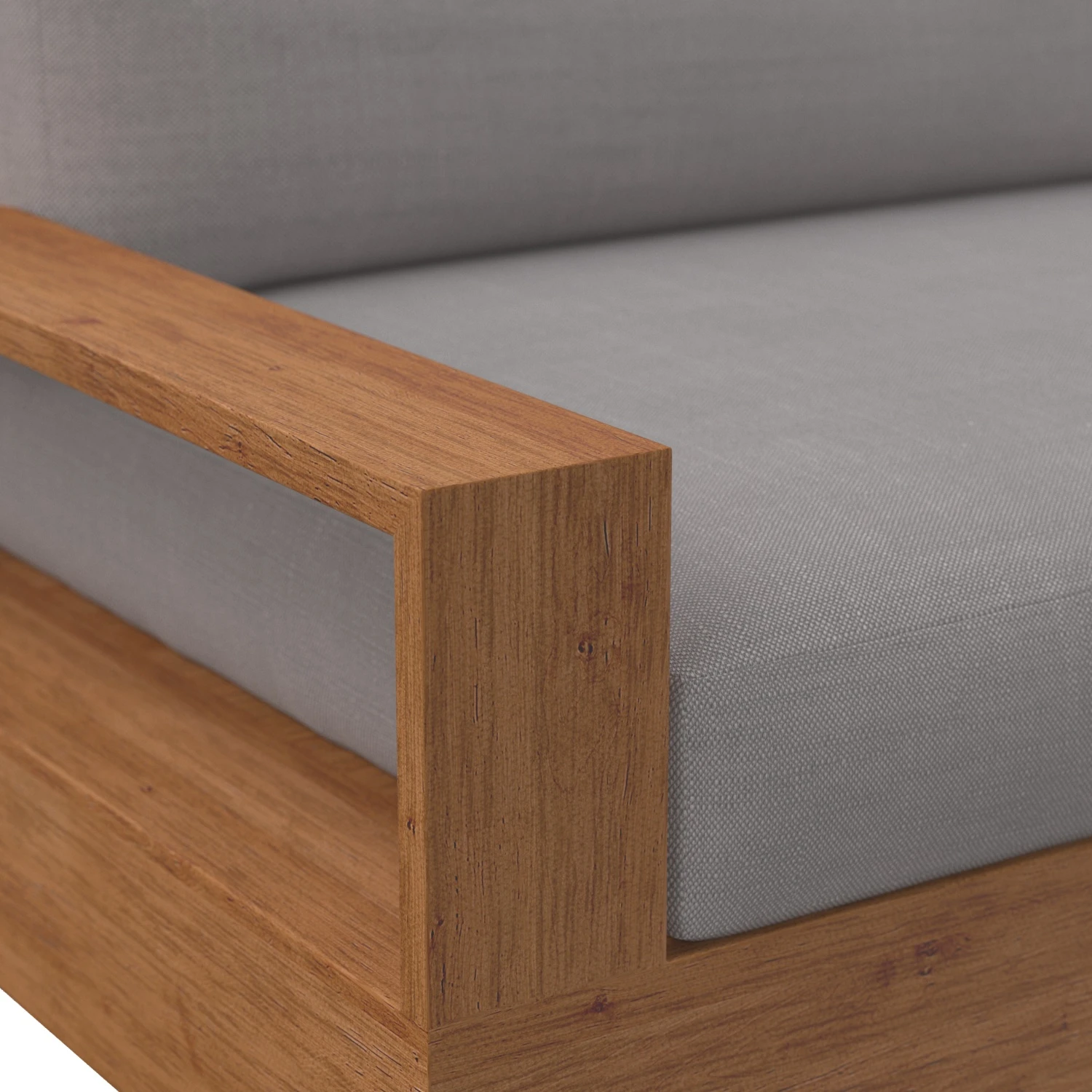 Marbella Teak Right-Arm L-Sectional 3D Model_05