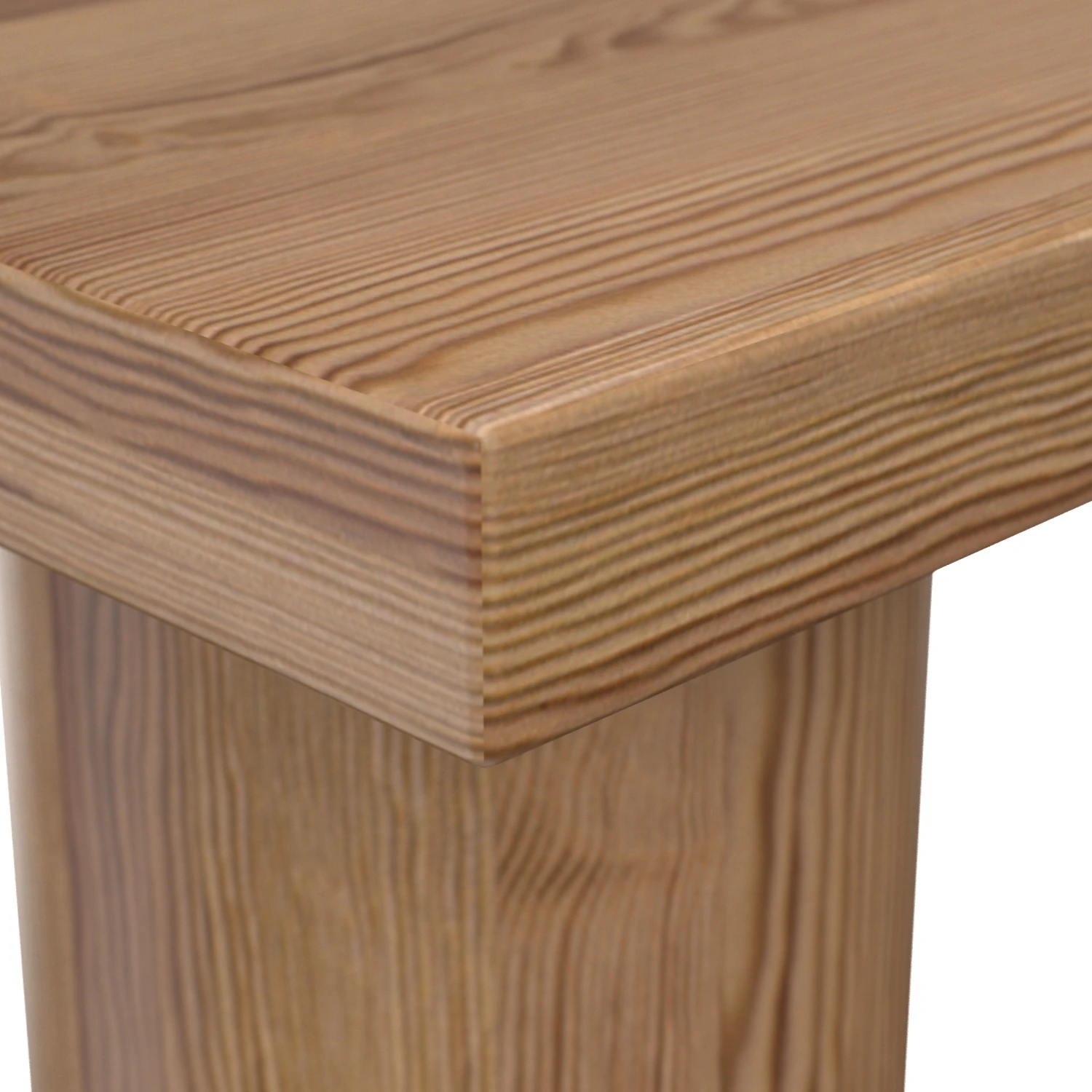 Margate Reclaimed Wood Bench 3D Model_05