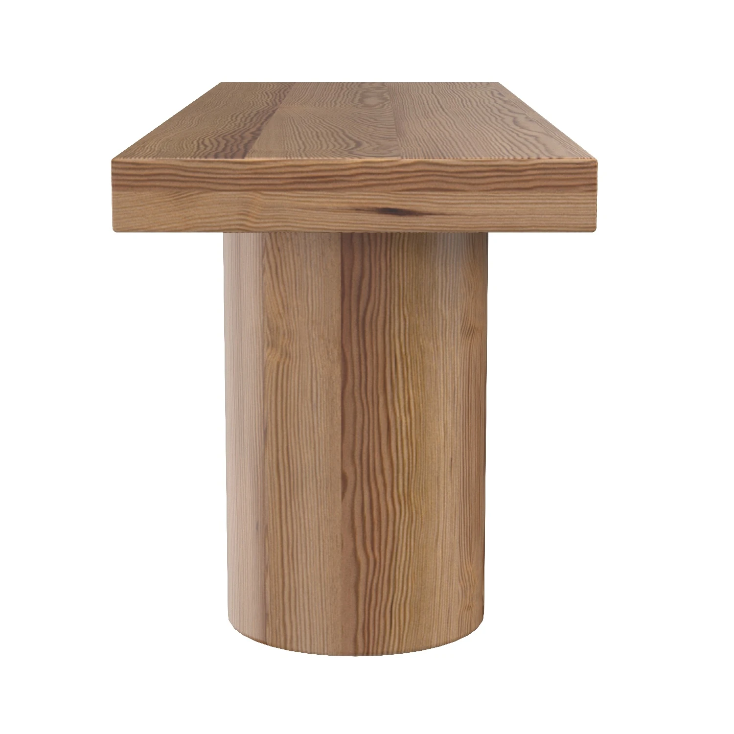Margate Reclaimed Wood Bench 3D Model_03