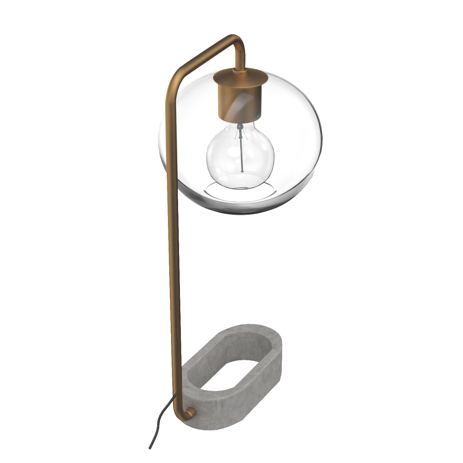 Margot Table Lamp L280201-AGB 3D Model_06