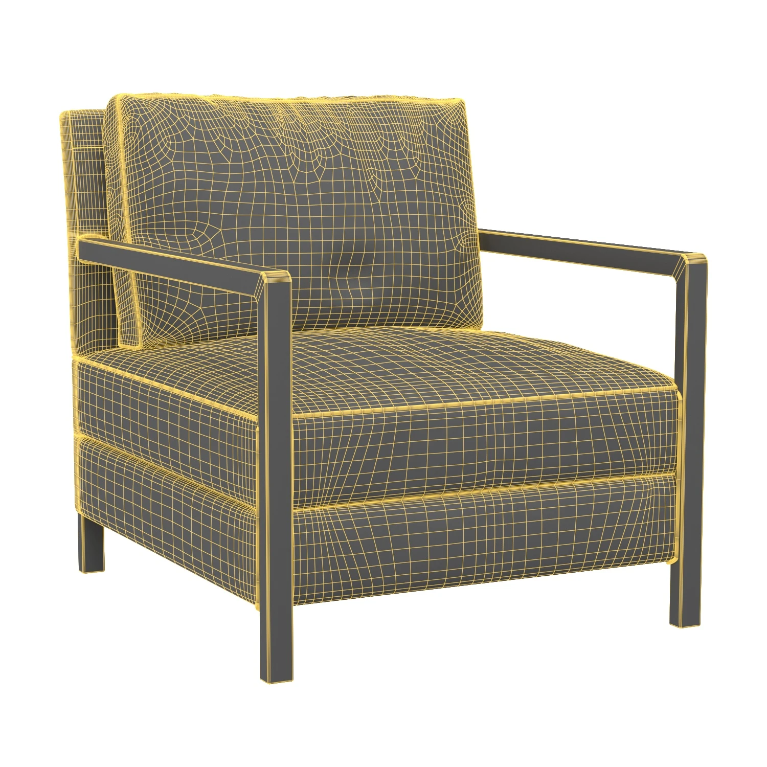 Maxwell Accent Chair 3D Model_07