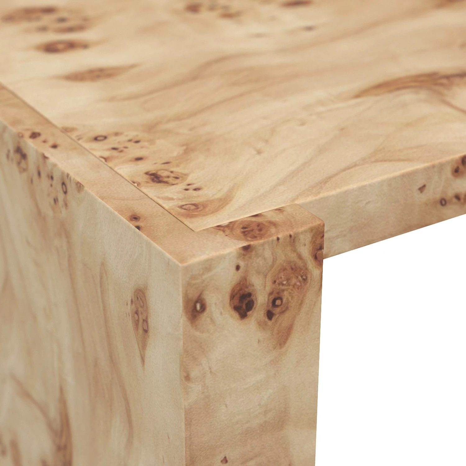 Niche Burl Wood Console Table 34in 3D Model_05