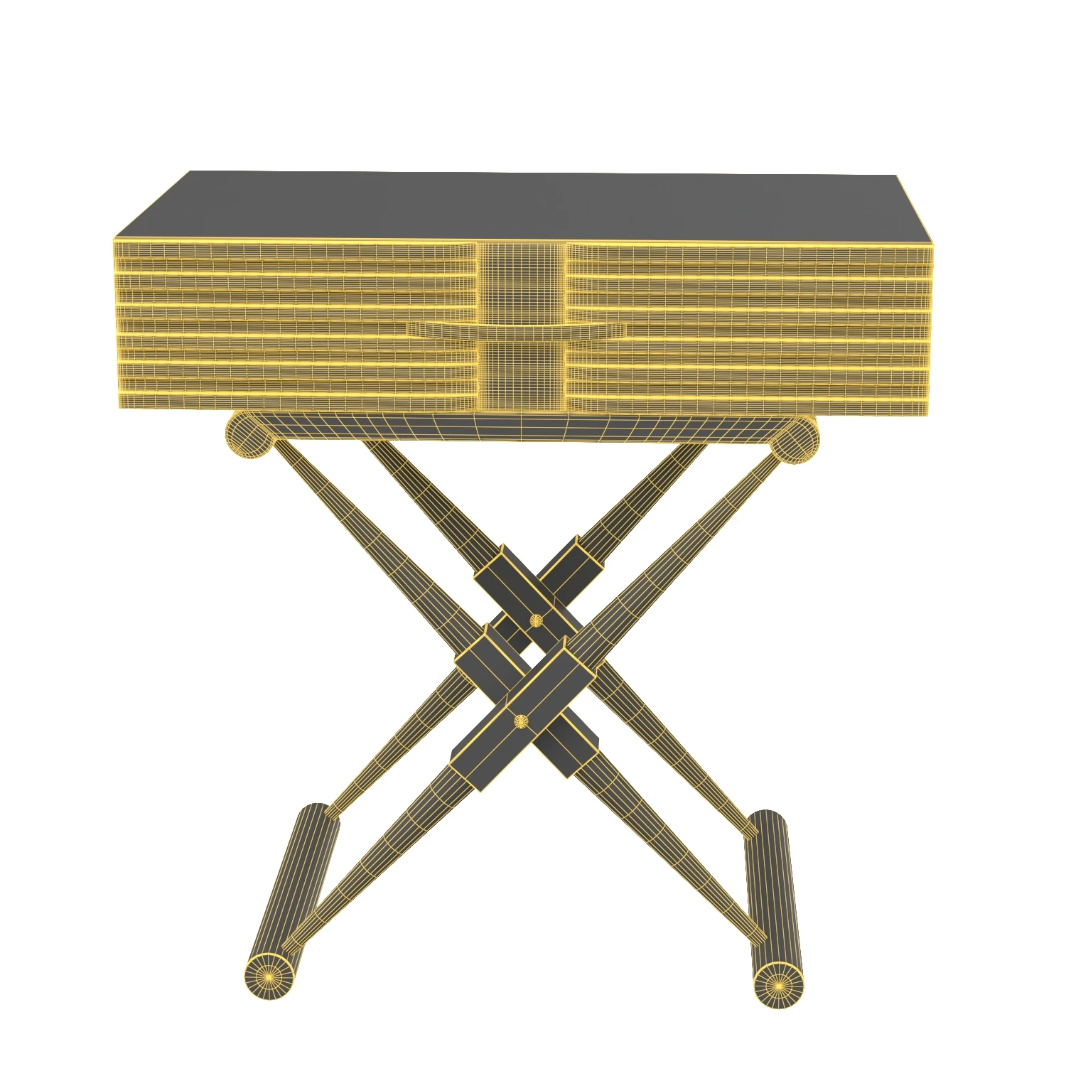 Noir Zanta Side Table 3D Model_07