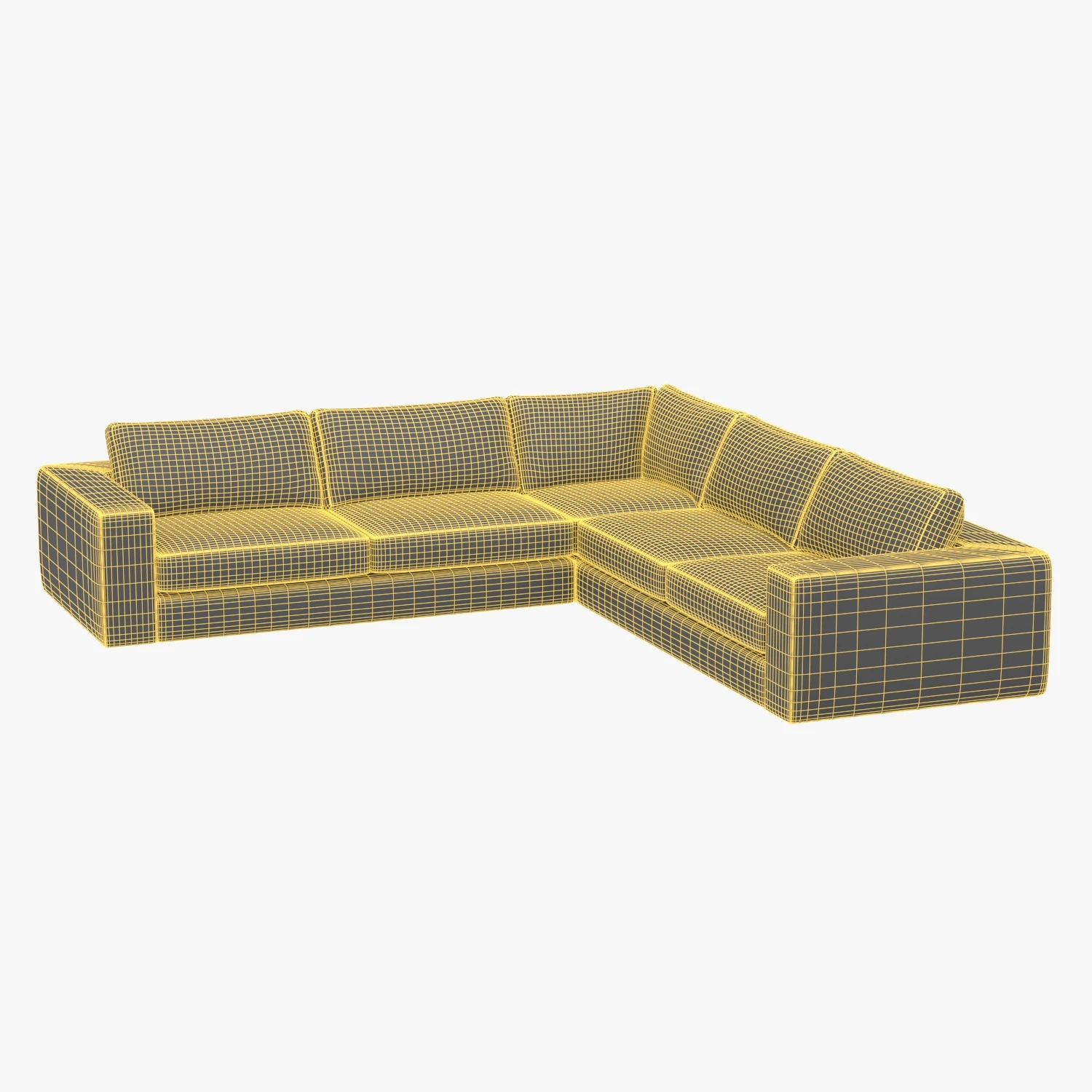 Oceanside 3-Piece Deep-Seat Corner Sectional 3D Model_07