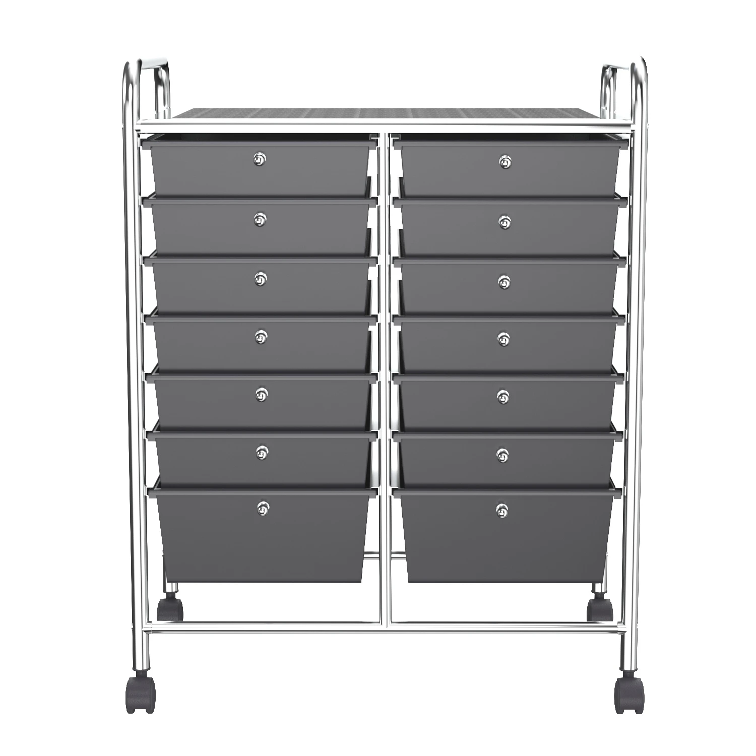 Offex Kids 14 Drawer Mobile Organizer 3D Model_06