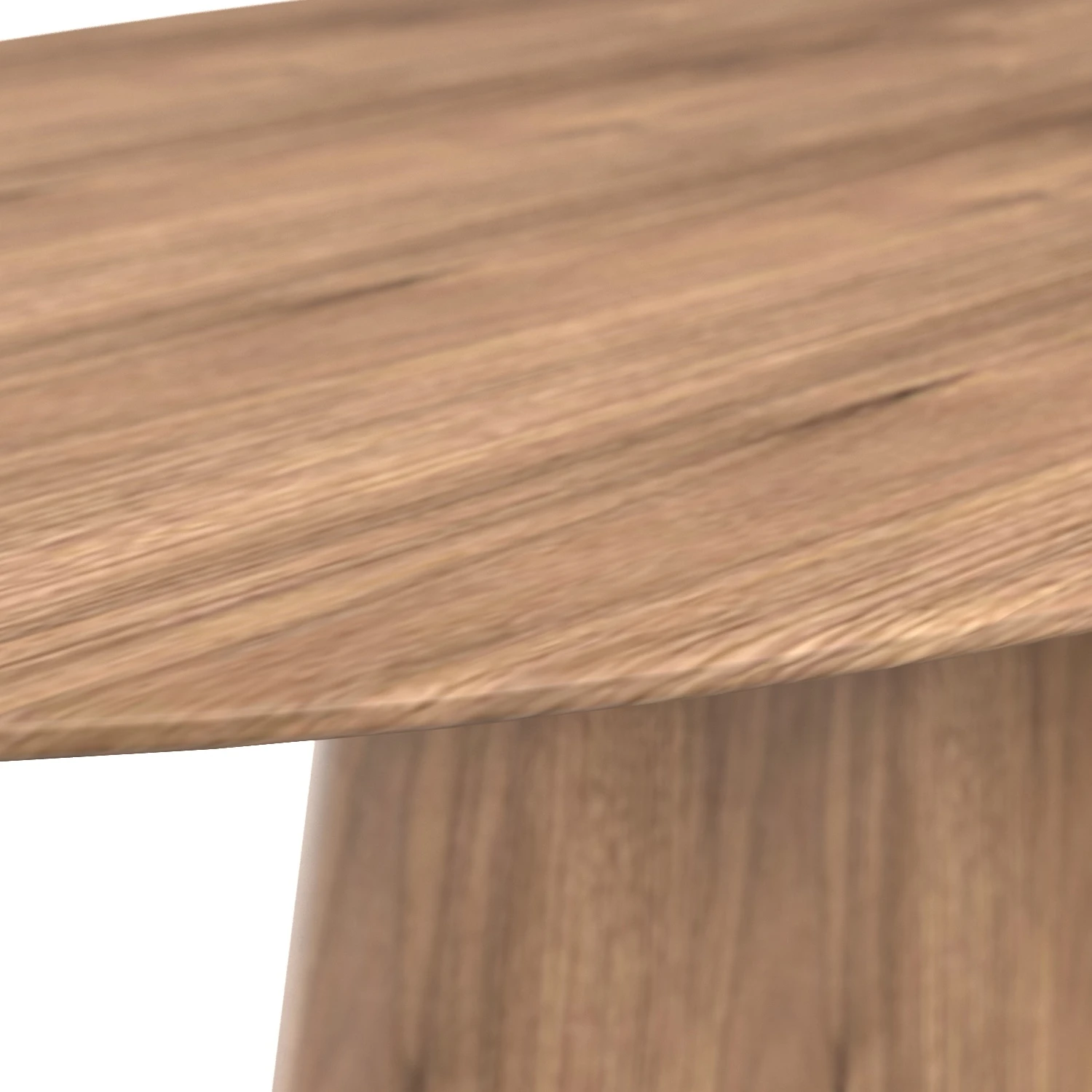 Otago Oval Dining Table Walnut 3D Model_05