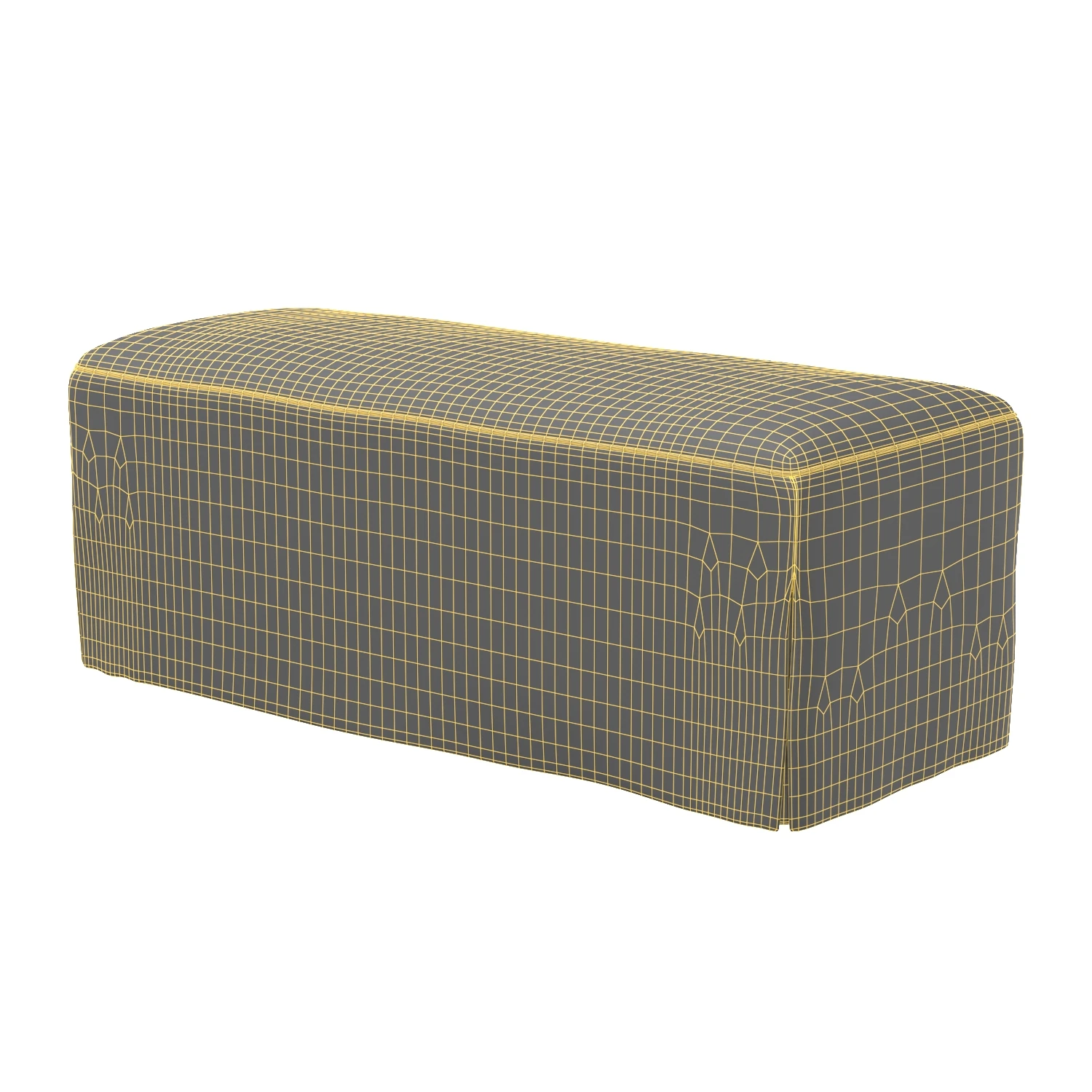 Ottomans Benches & Settees Style 102-ST SB LB SO or RO 3D Model_07